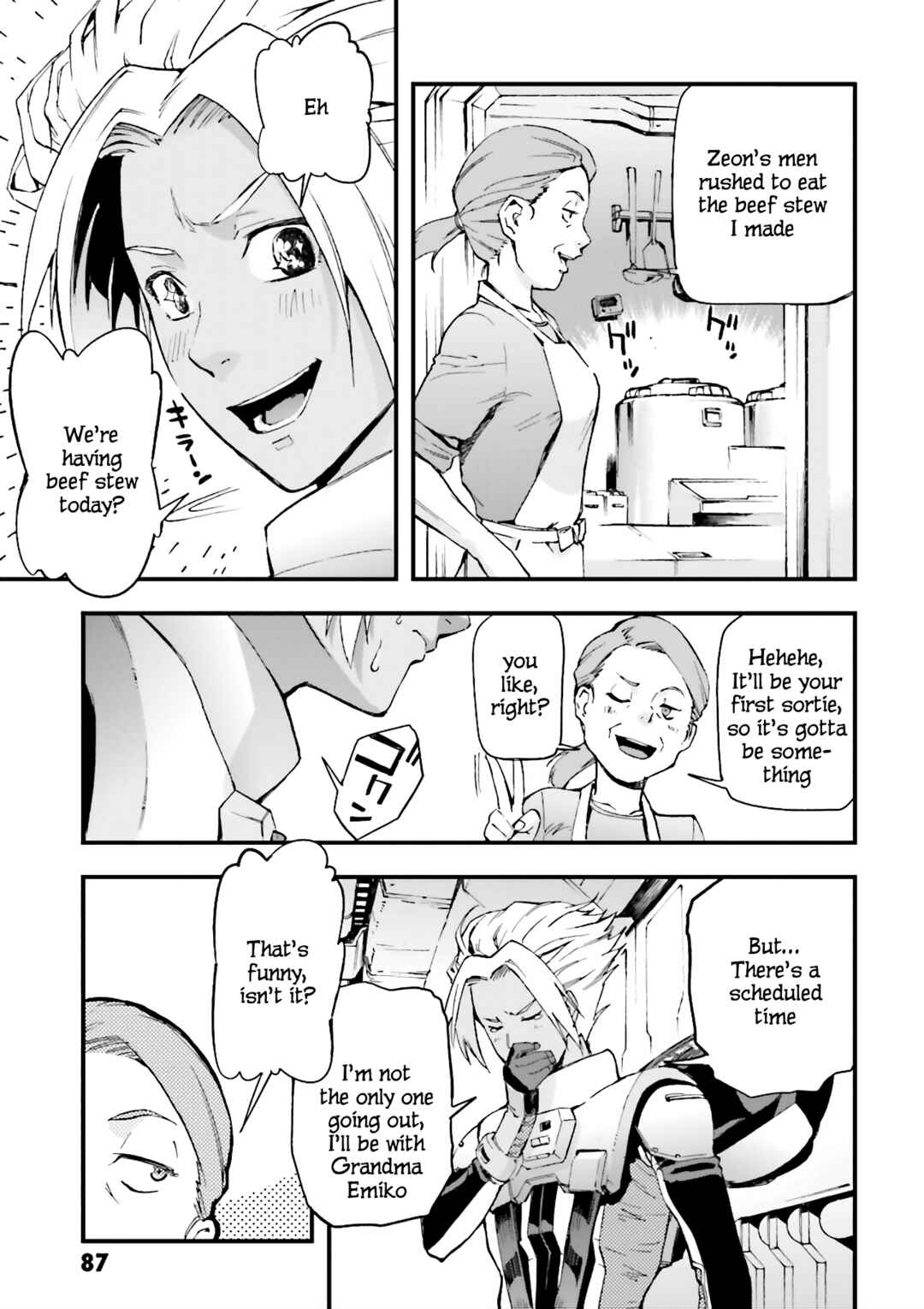Page 27 Chapter 2 Mobile Suit Gundam U.C.0096 - Last Sun