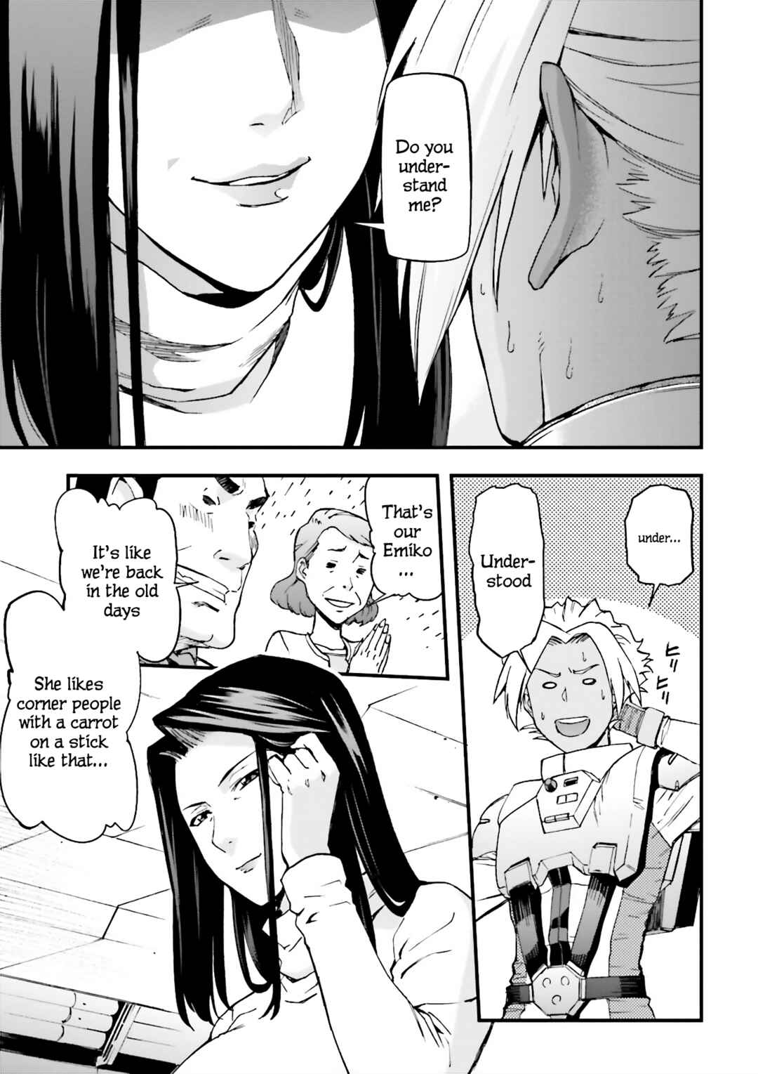 Page 35 Chapter 2 Mobile Suit Gundam U.C.0096 - Last Sun