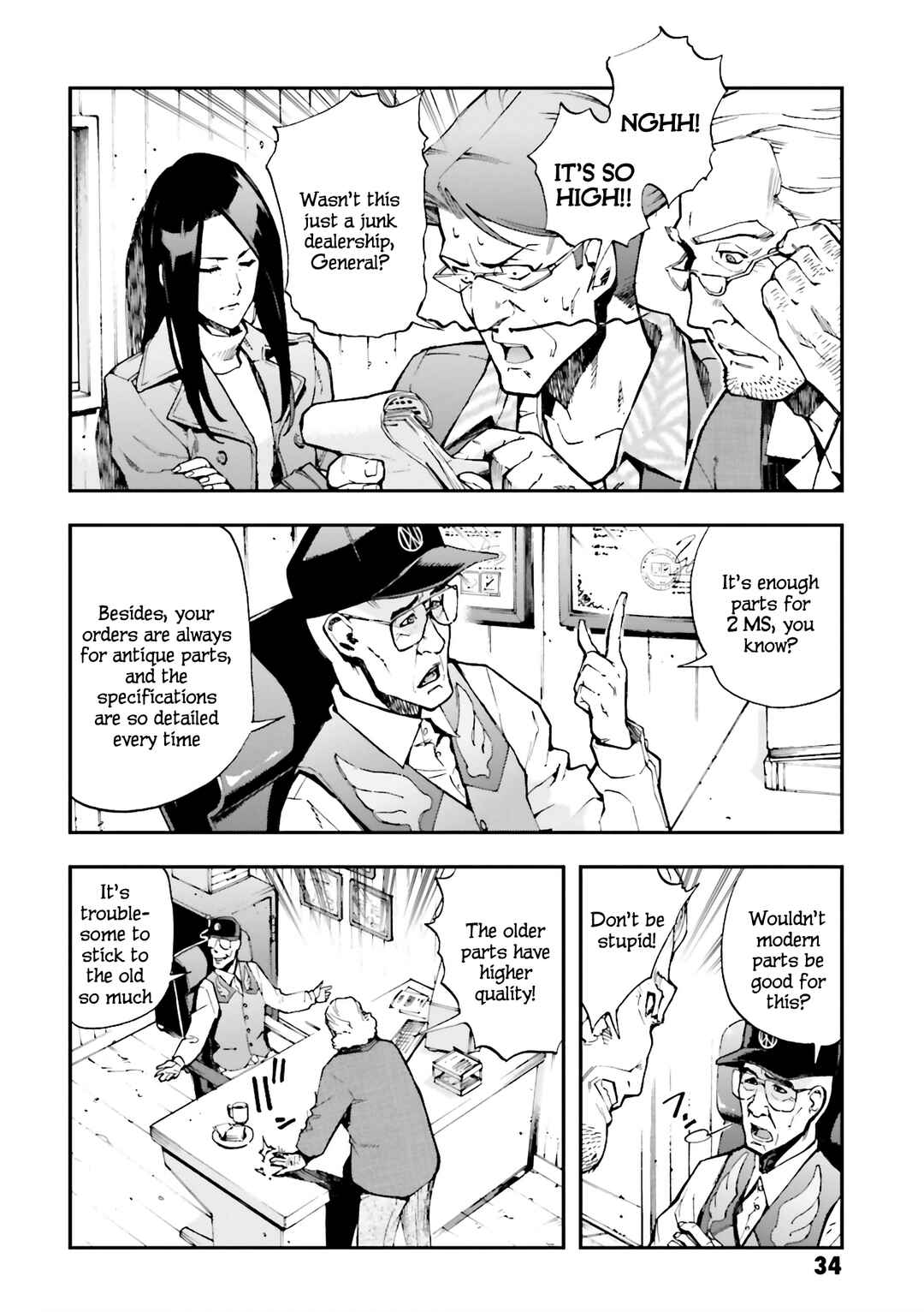 Page 10 Chapter 21 Mobile Suit Gundam U.C.0096 - Last Sun
