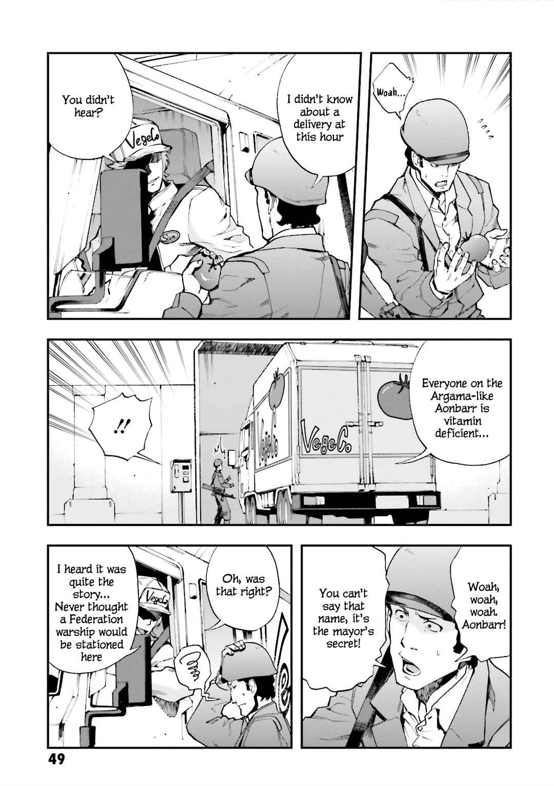 Page 25 Chapter 21 Mobile Suit Gundam U.C.0096 - Last Sun