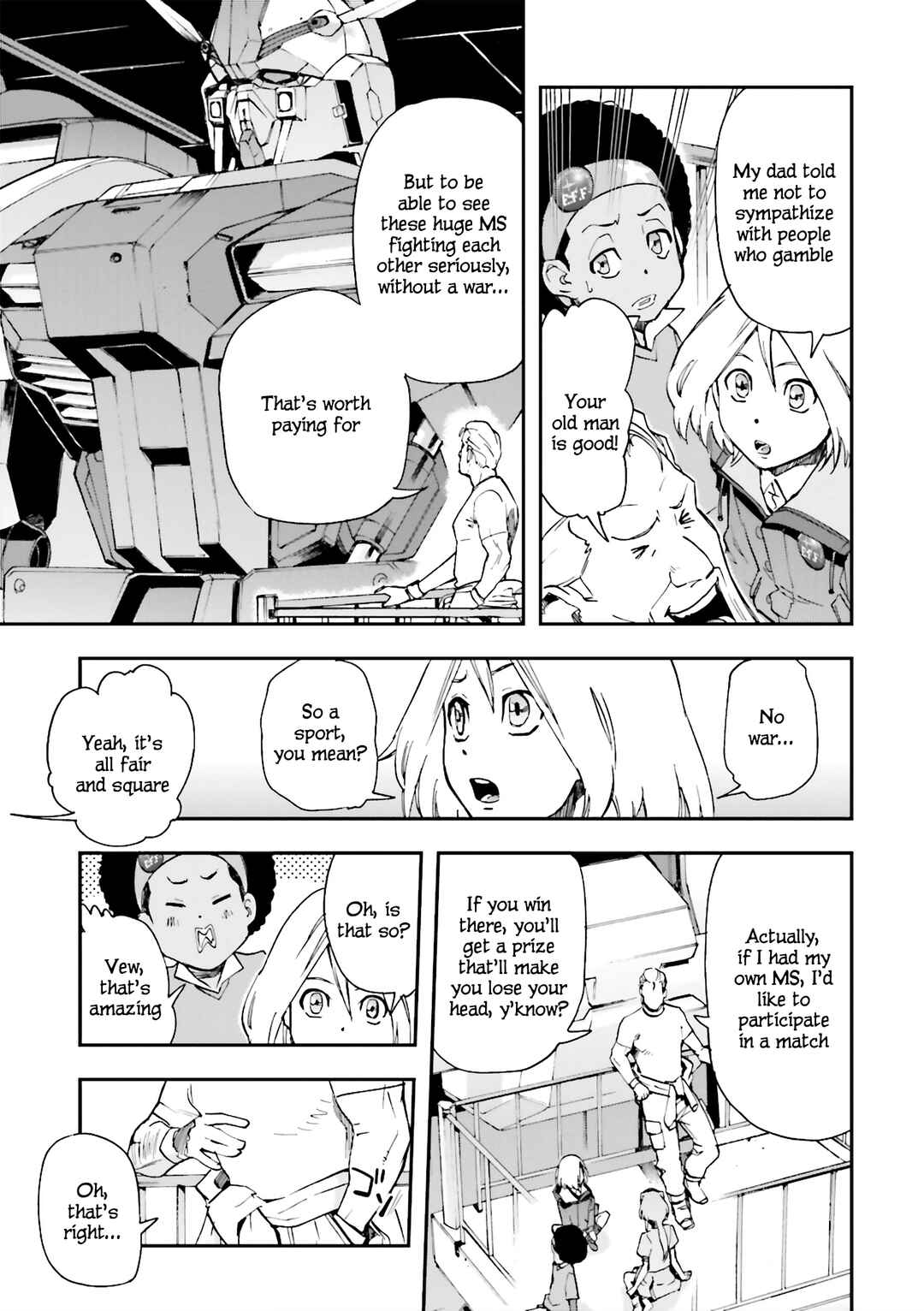 Page 19 Chapter 20 Mobile Suit Gundam U.C.0096 - Last Sun
