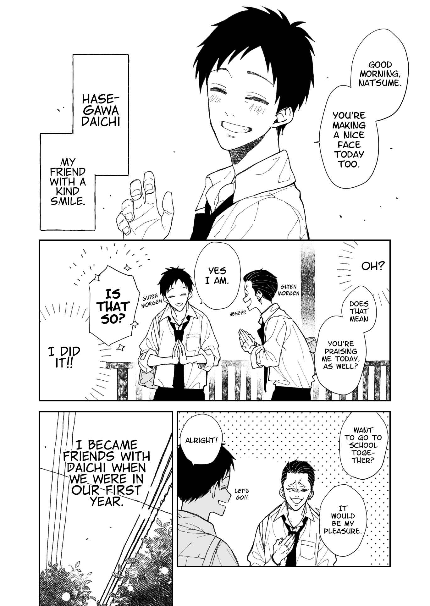 Page 2 Chapter 4 Natsume to Natsume (Pre-Serialization)