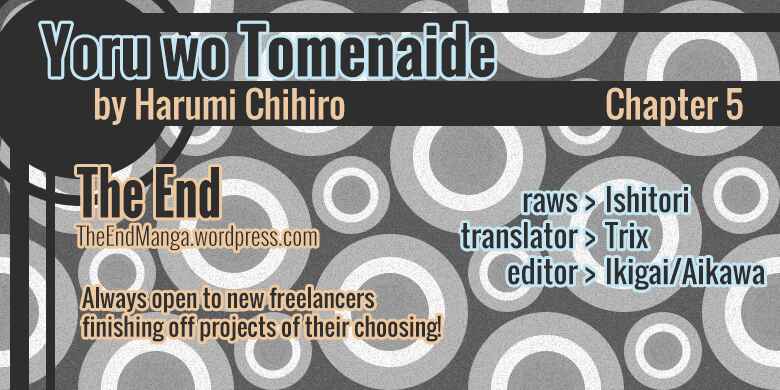 Page 1 Chapter 5 Yoru wo Tomenaide