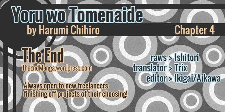 Page 1 Chapter 4 Yoru wo Tomenaide