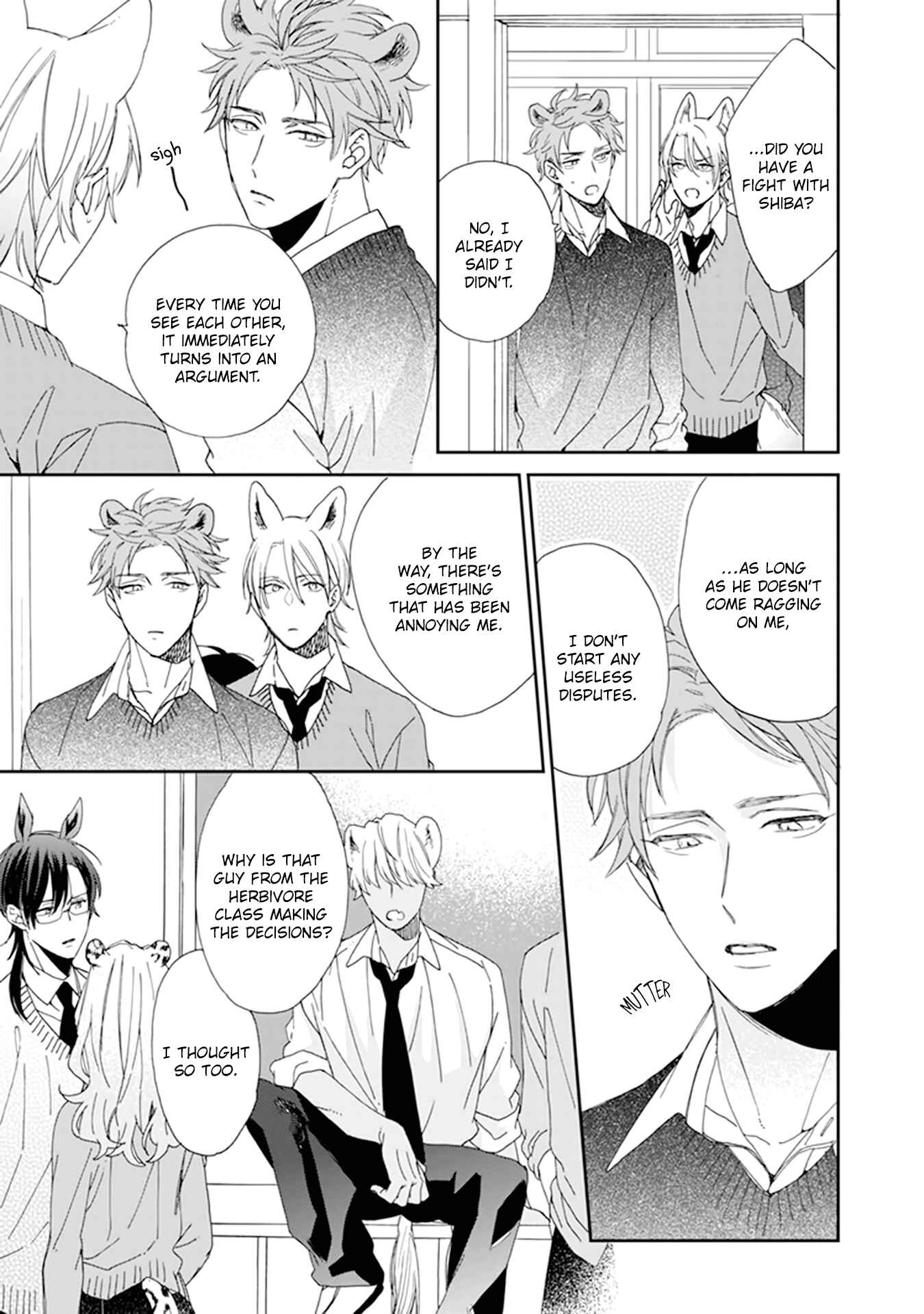 Page 18 Chapter 3 Thoroughbred wa Nabikanai