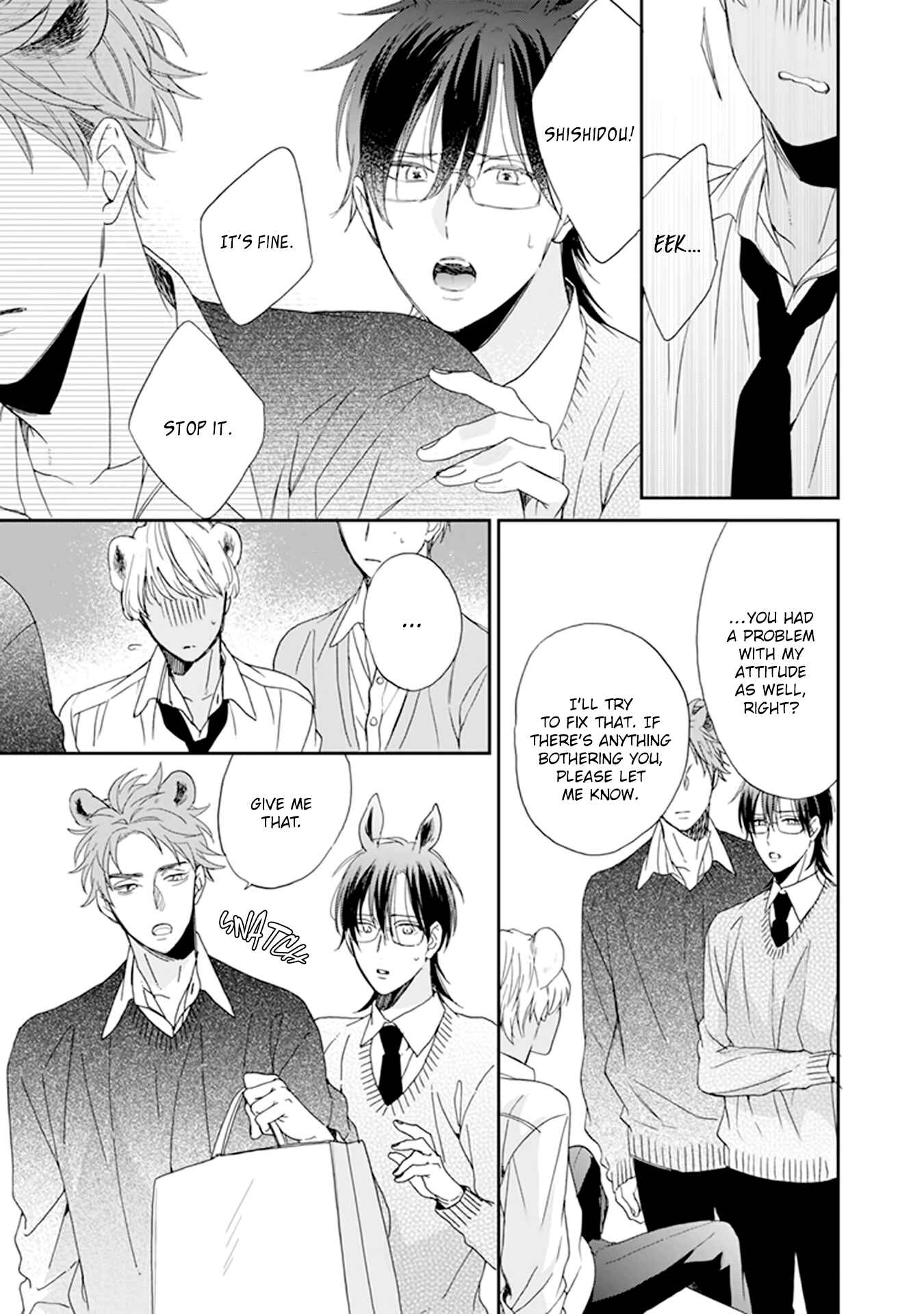 Page 22 Chapter 3 Thoroughbred wa Nabikanai