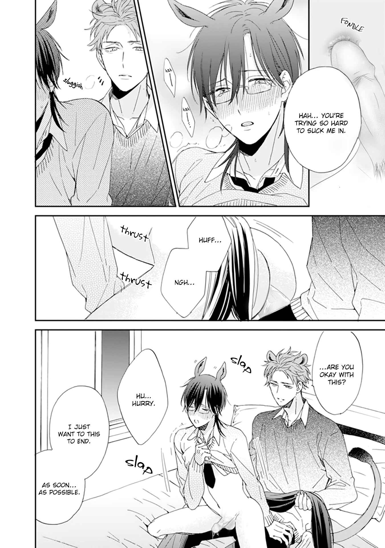 Page 31 Chapter 3 Thoroughbred wa Nabikanai