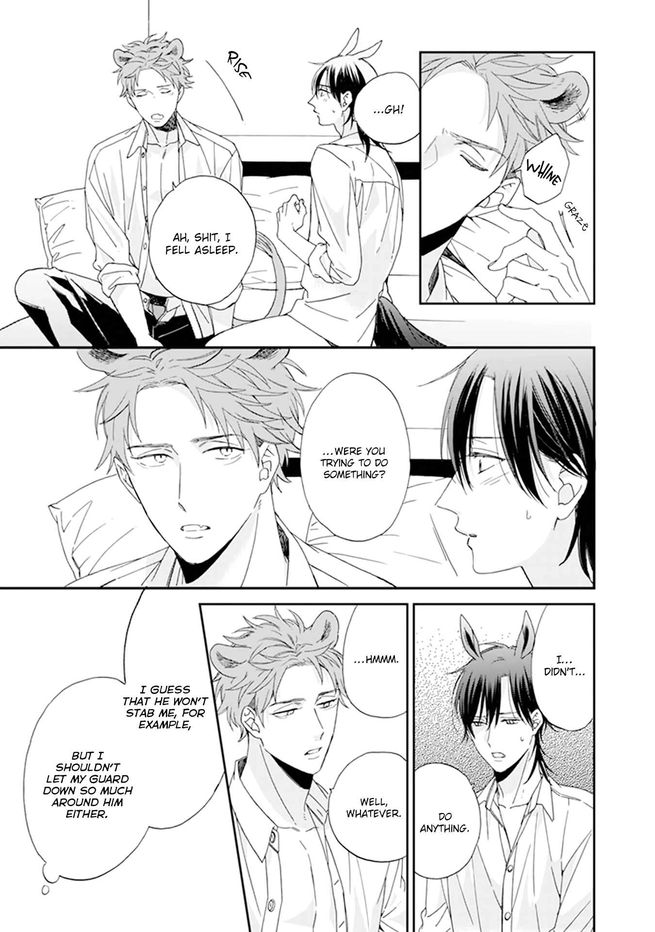 Page 6 Chapter 3 Thoroughbred wa Nabikanai