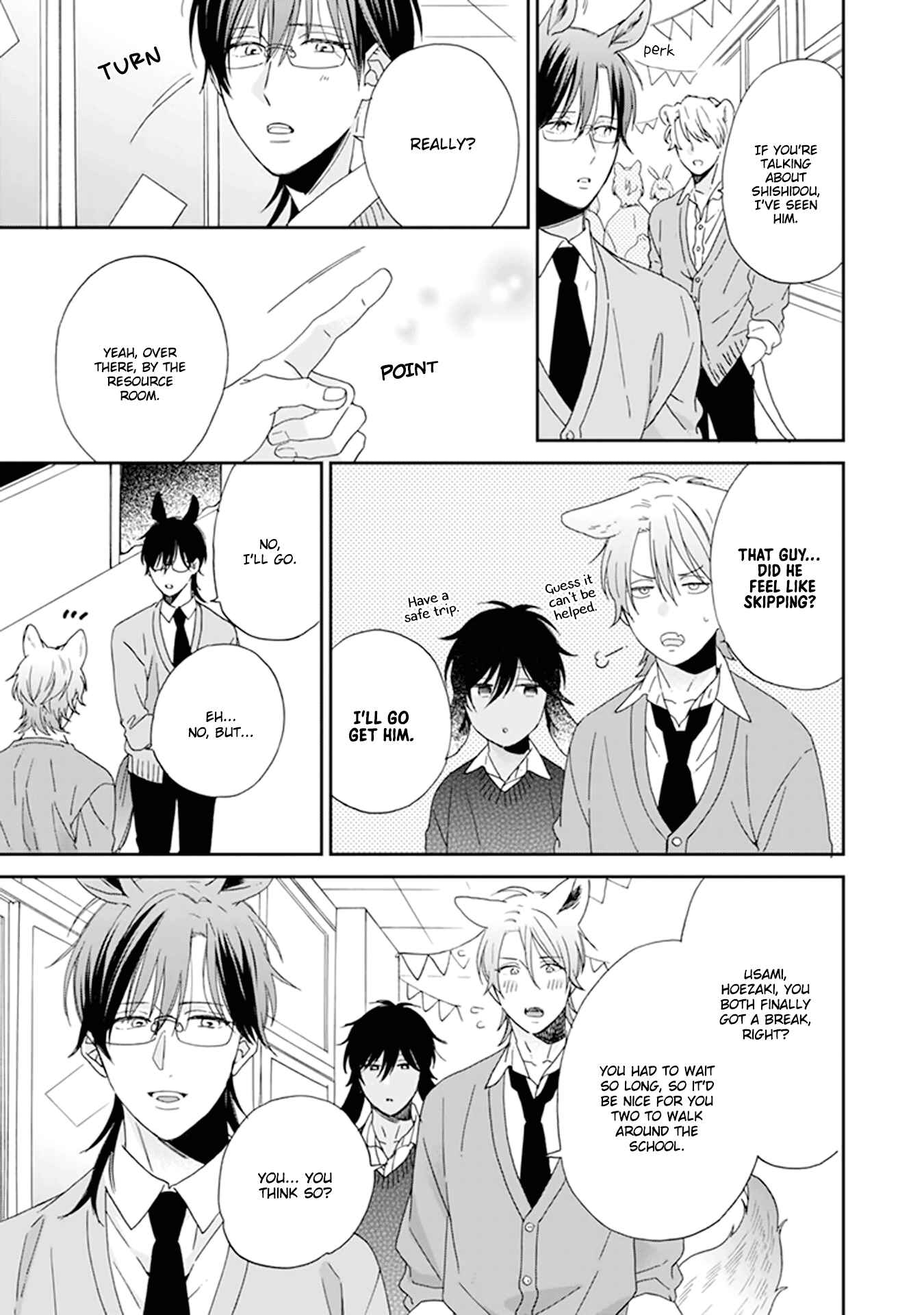 Page 18 Chapter 5 Thoroughbred wa Nabikanai