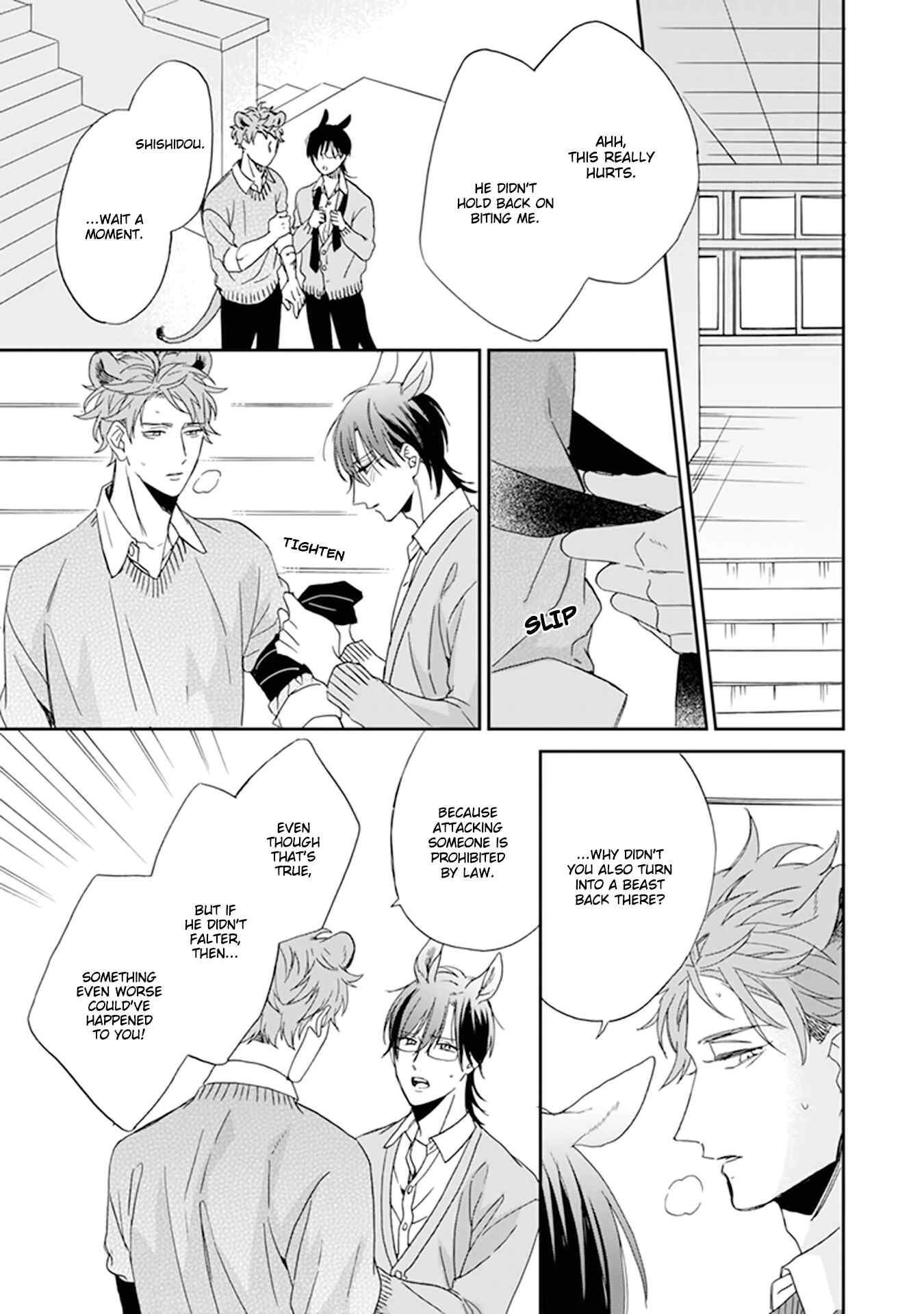 Page 30 Chapter 5 Thoroughbred wa Nabikanai
