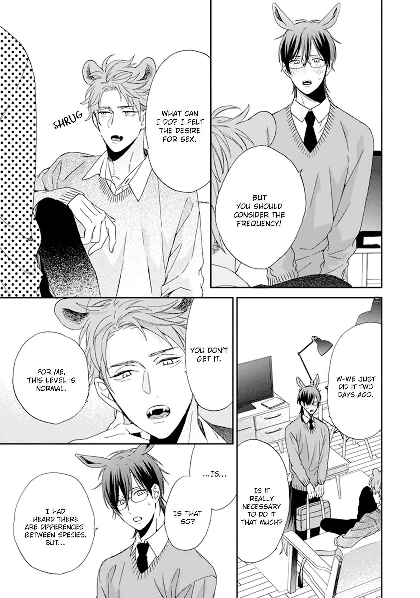 Page 34 Chapter 2 Thoroughbred wa Nabikanai