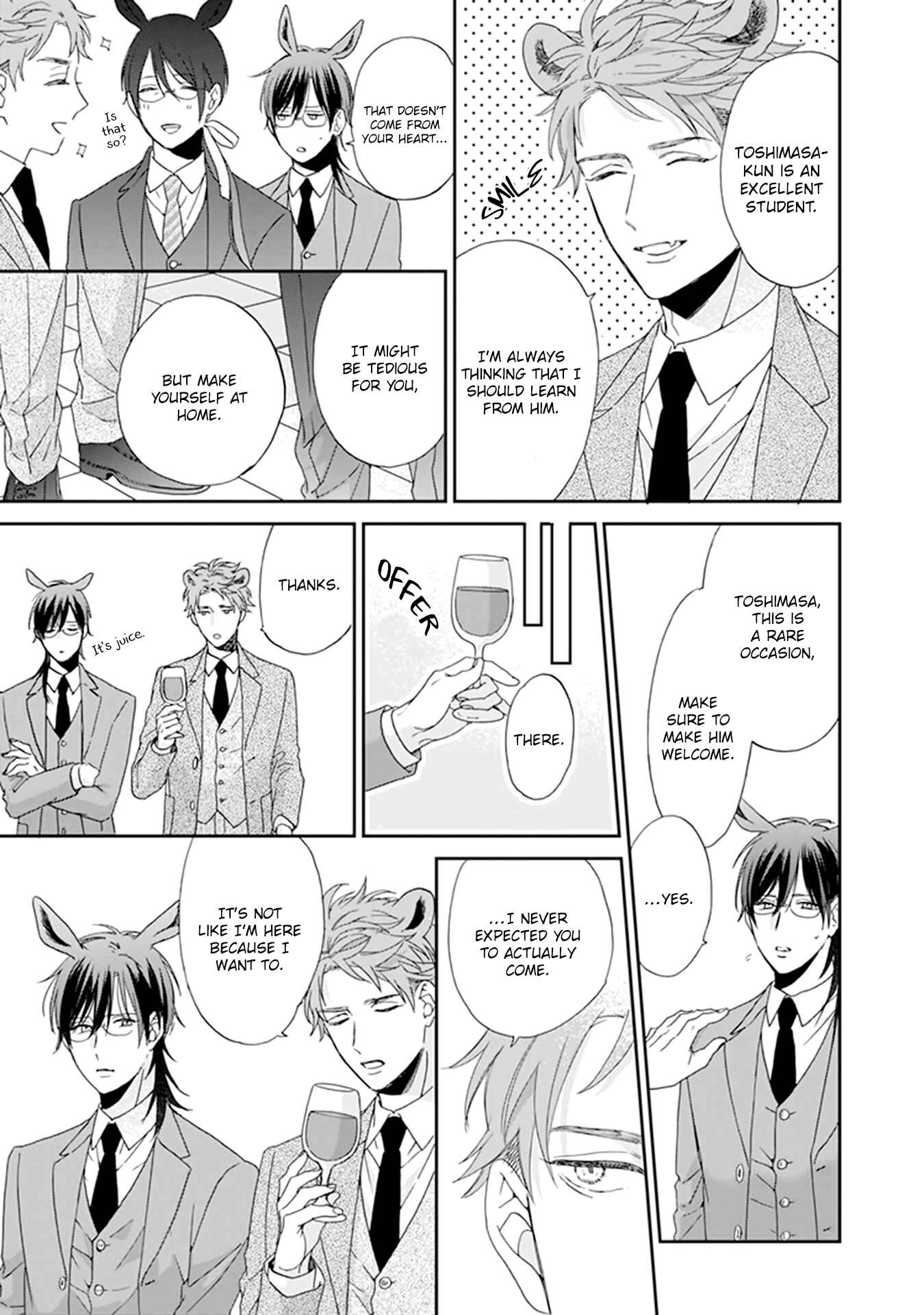Page 4 Chapter 2 Thoroughbred wa Nabikanai