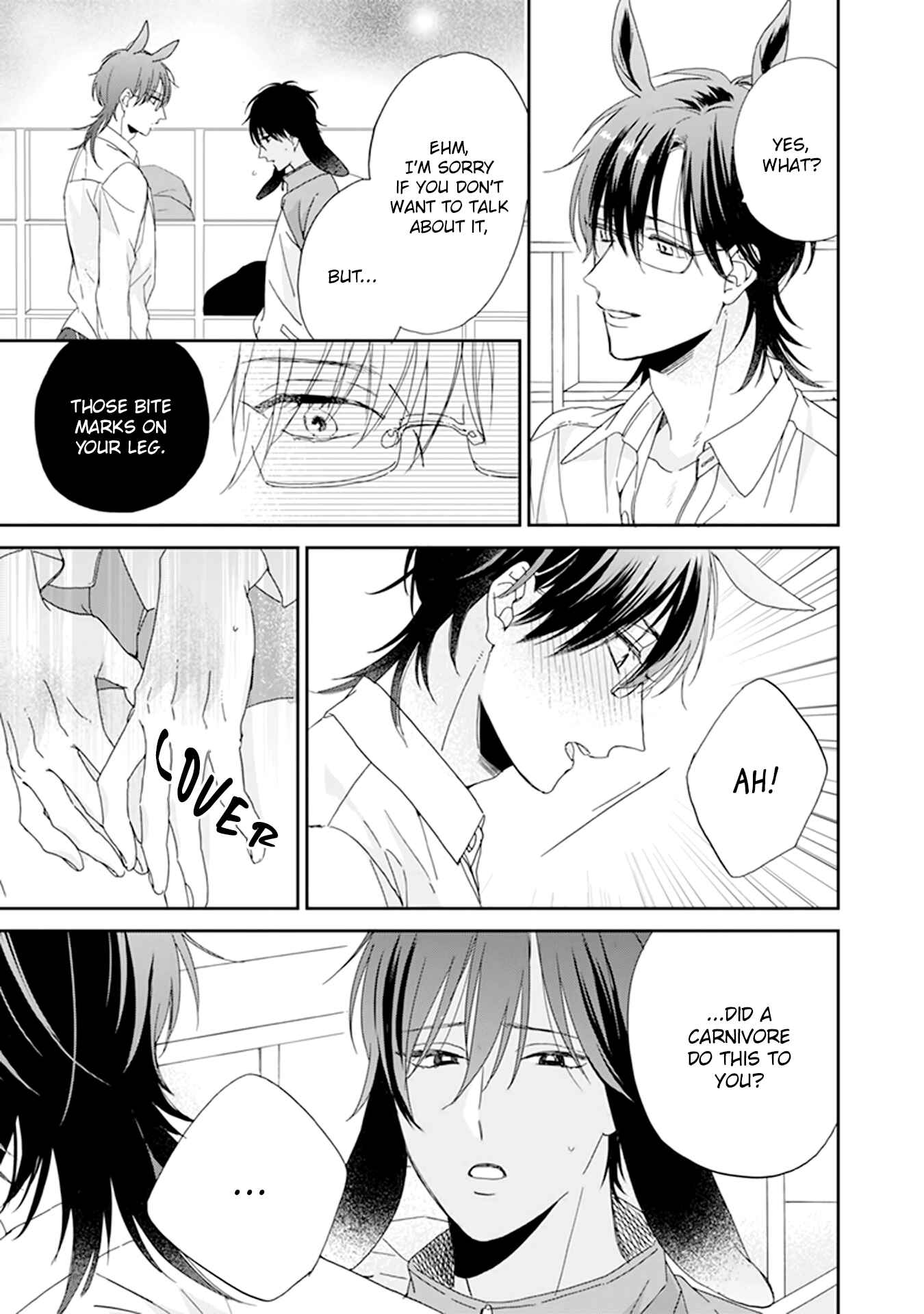 Page 5 Chapter 4 Thoroughbred wa Nabikanai