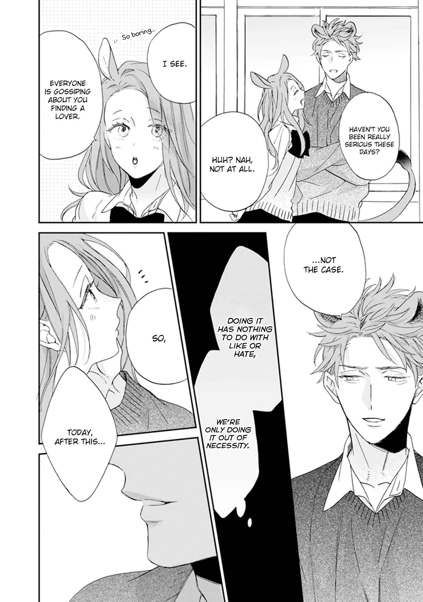 Page 8 Chapter 4 Thoroughbred wa Nabikanai