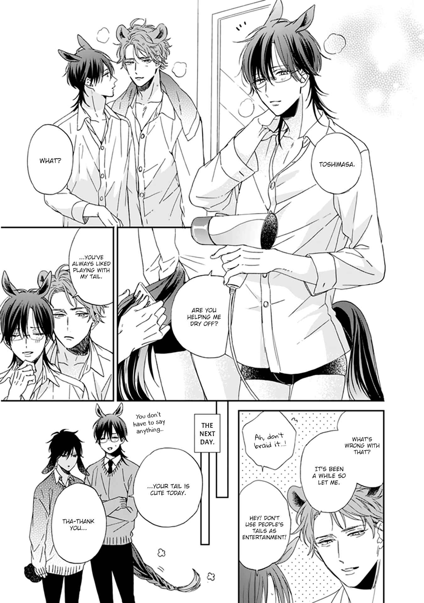 Page 15 Chapter 5.5 Thoroughbred wa Nabikanai