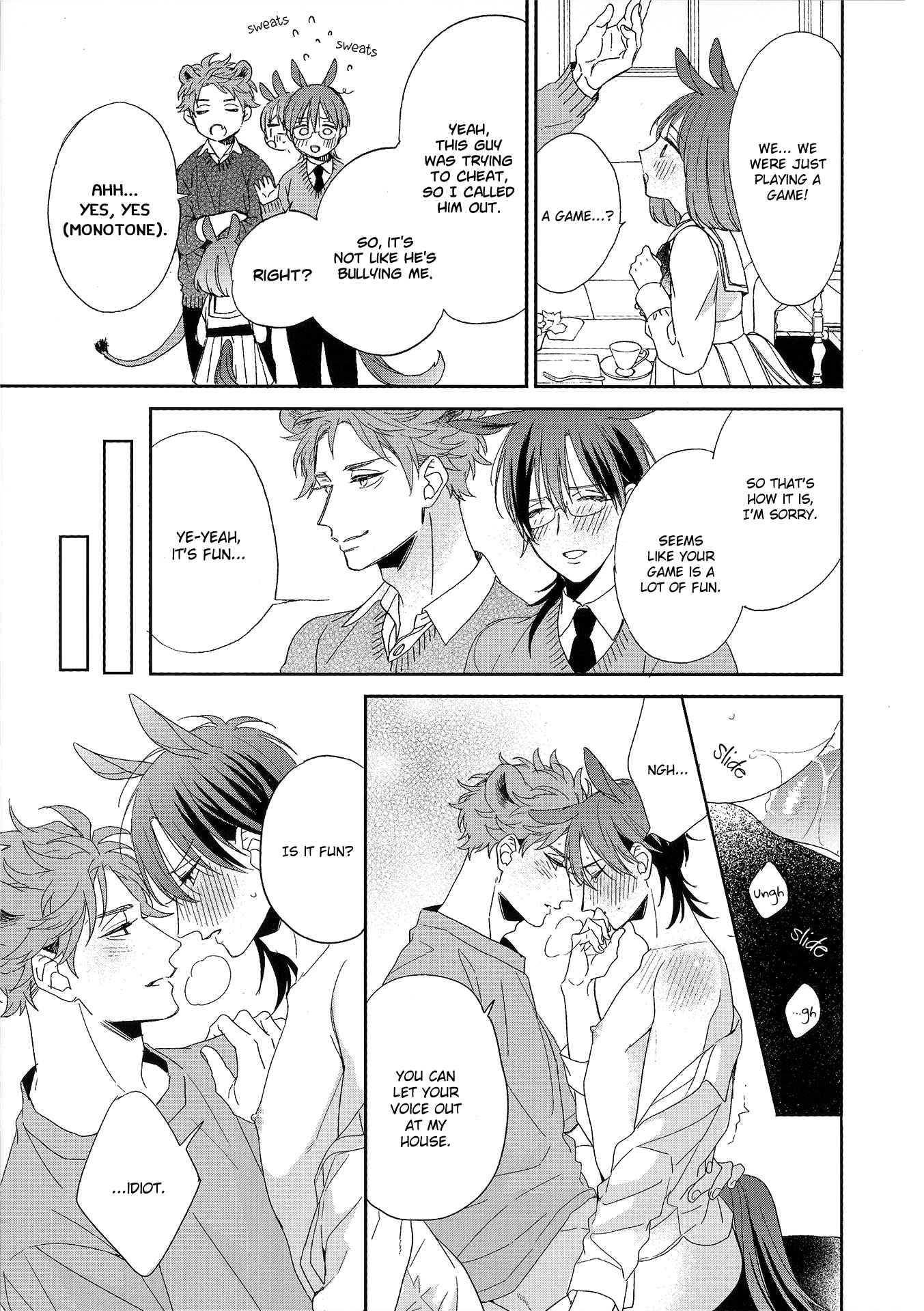 Page 22 Chapter 5.5 Thoroughbred wa Nabikanai