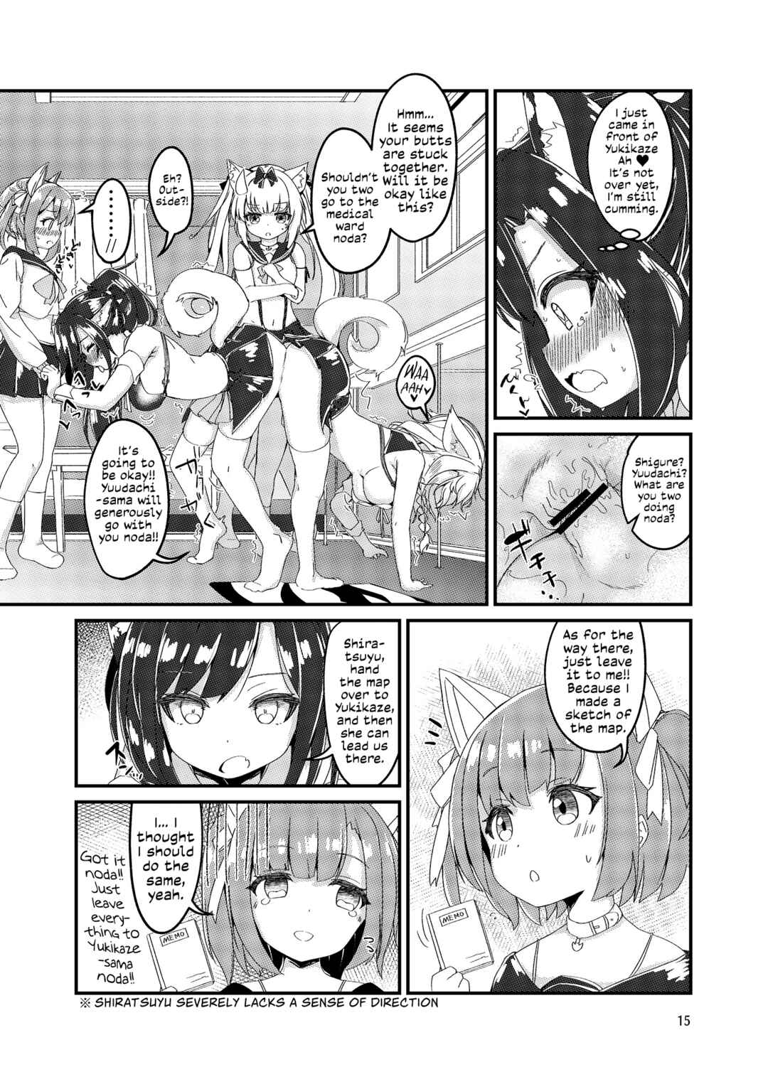 Page 14 Chapter Unknown_5673 Azur Lane - Nukenai Yuudachi (Doujinshi)