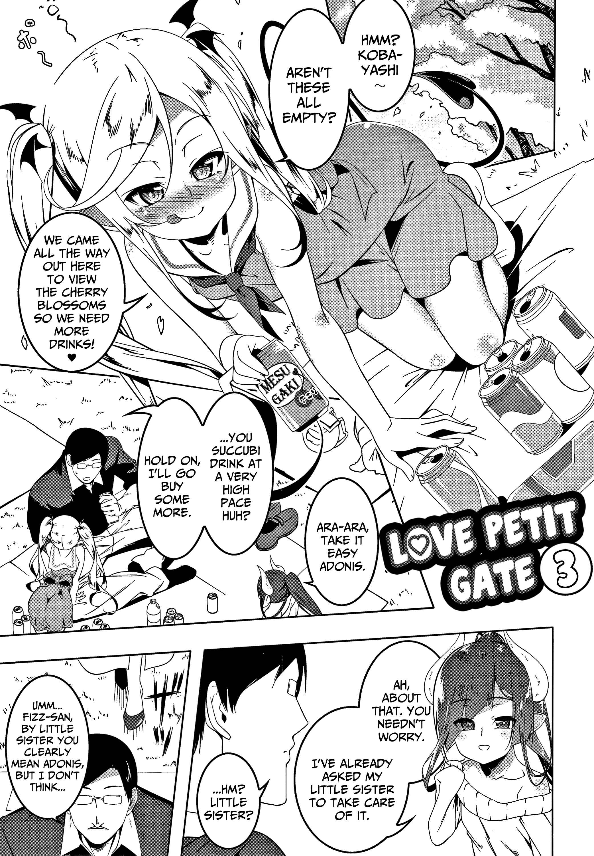 Page 1 Chapter 3 Love Petit Gate