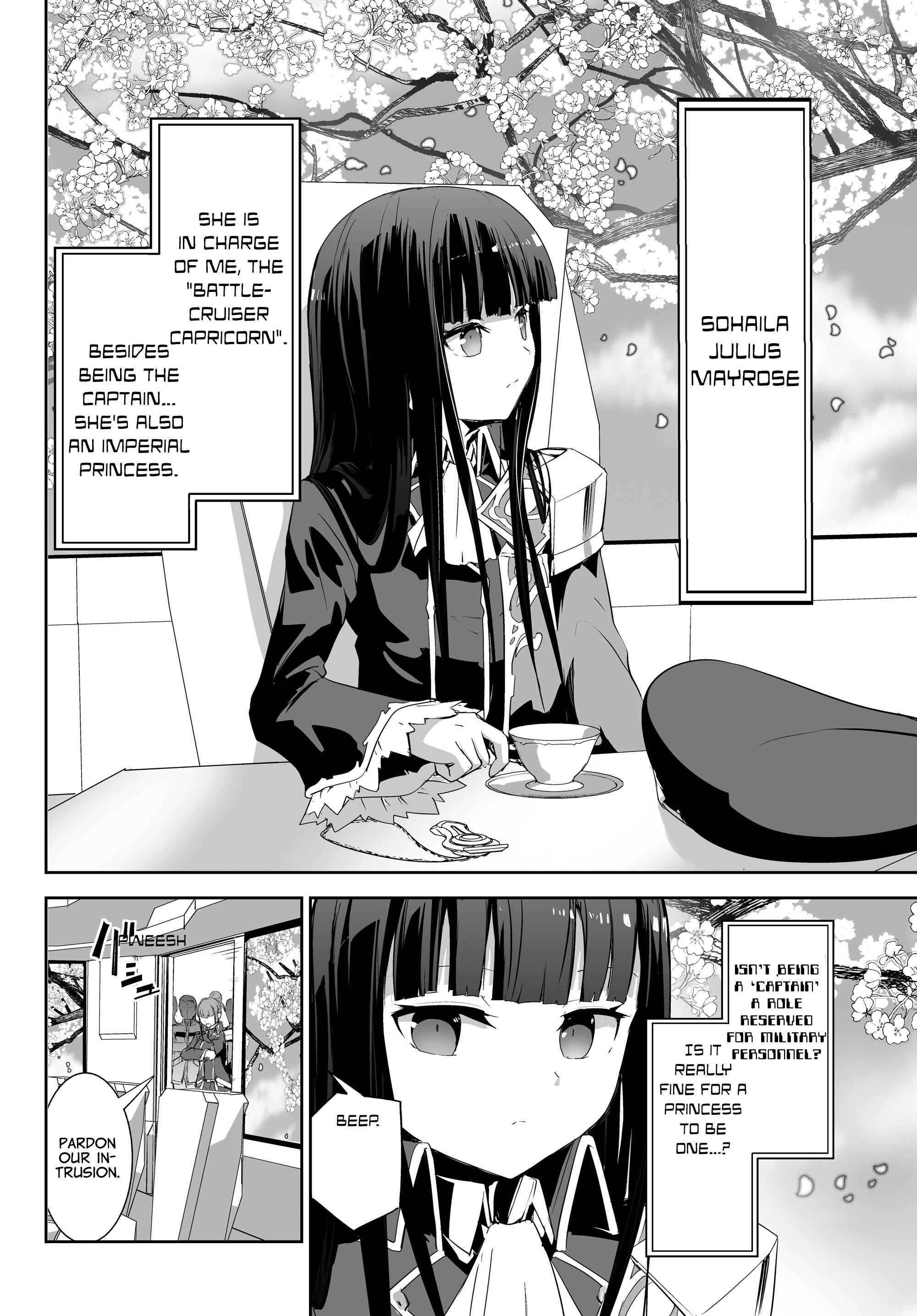 Page 11 Chapter 2 Unparalleled Path - Reincarnated as the AI for a Space Battleship