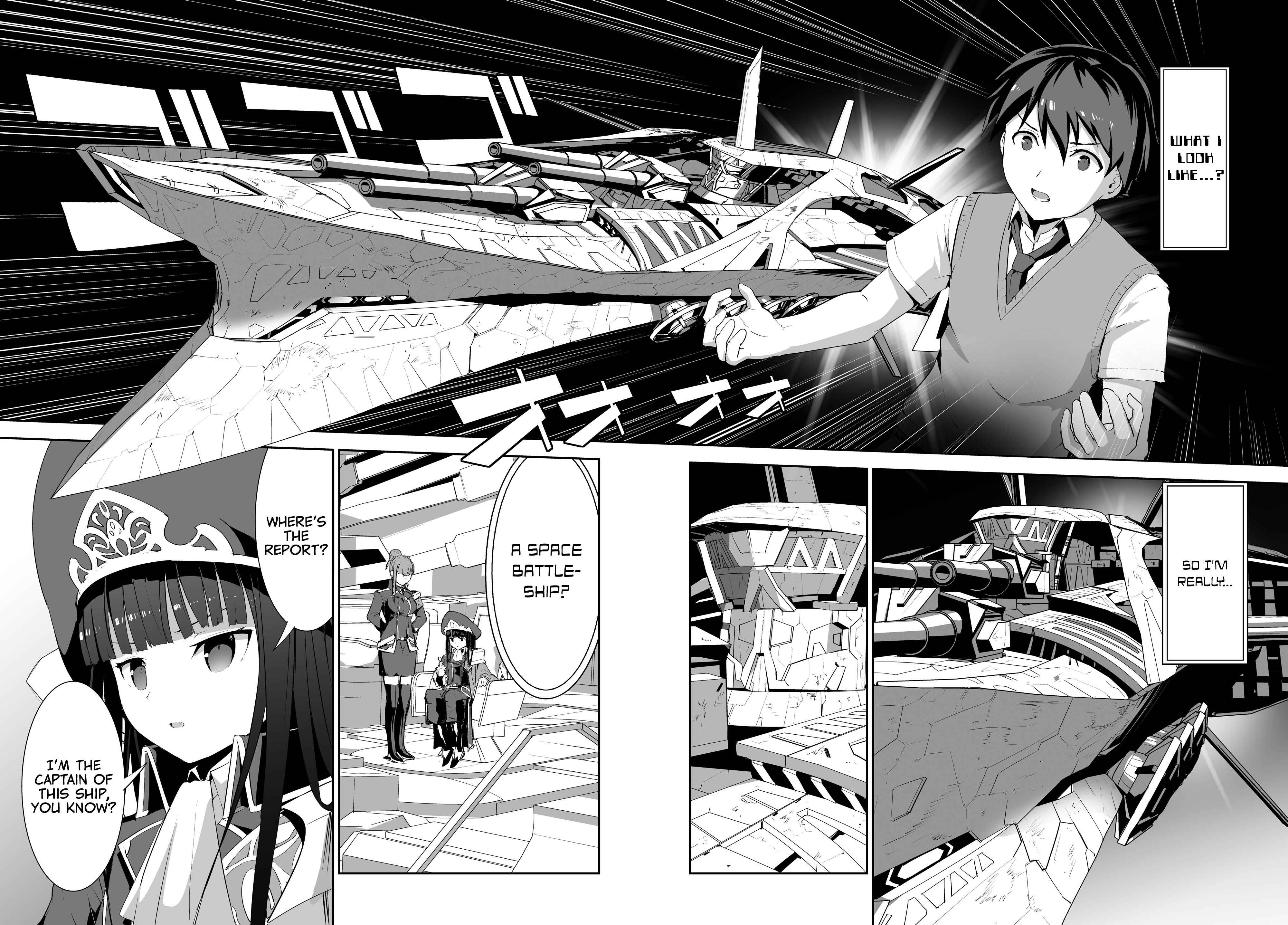 Page 2 Chapter 2 Unparalleled Path - Reincarnated as the AI for a Space Battleship