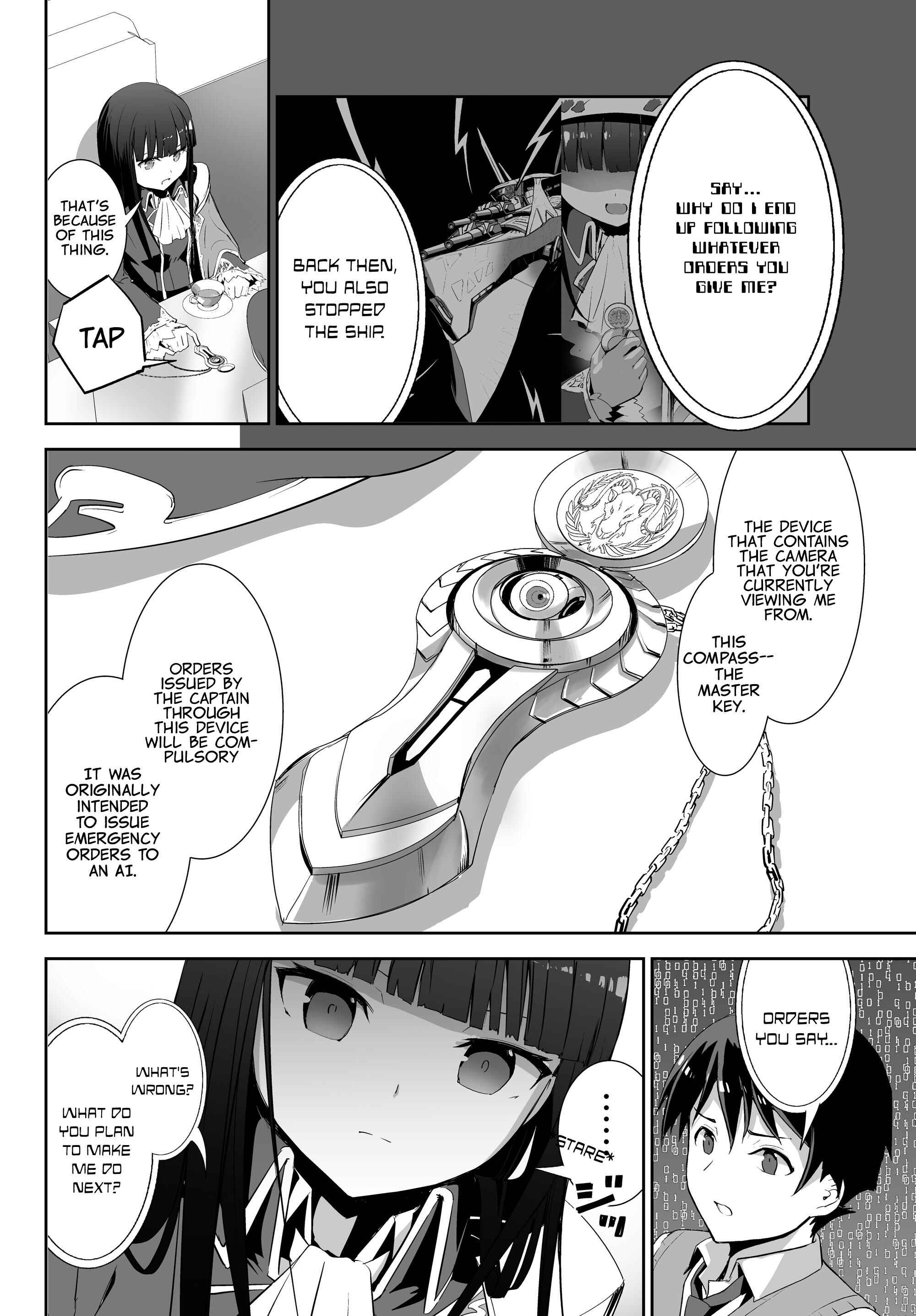 Page 9 Chapter 2 Unparalleled Path - Reincarnated as the AI for a Space Battleship