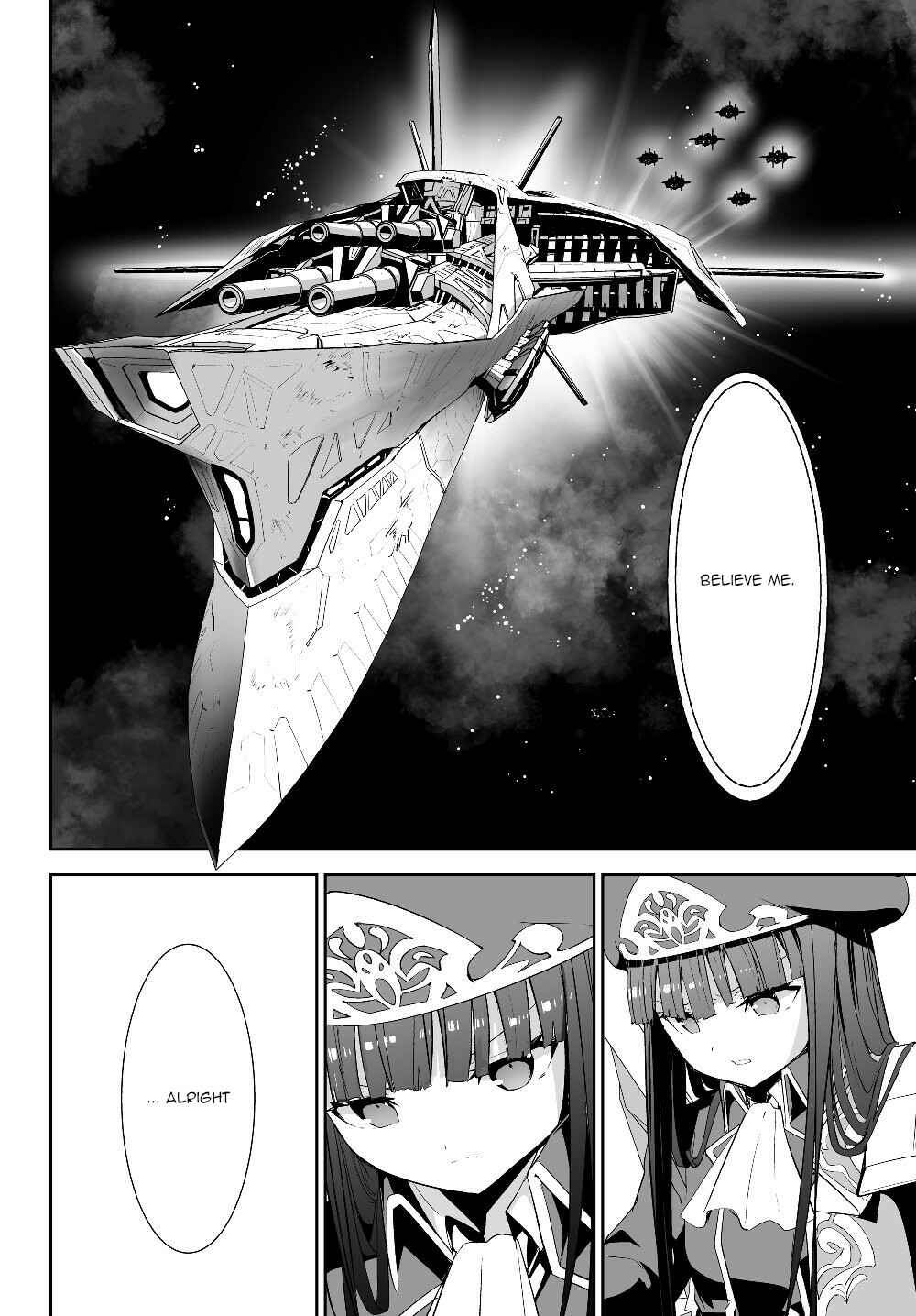 Page 8 Chapter 3 Unparalleled Path - Reincarnated as the AI for a Space Battleship