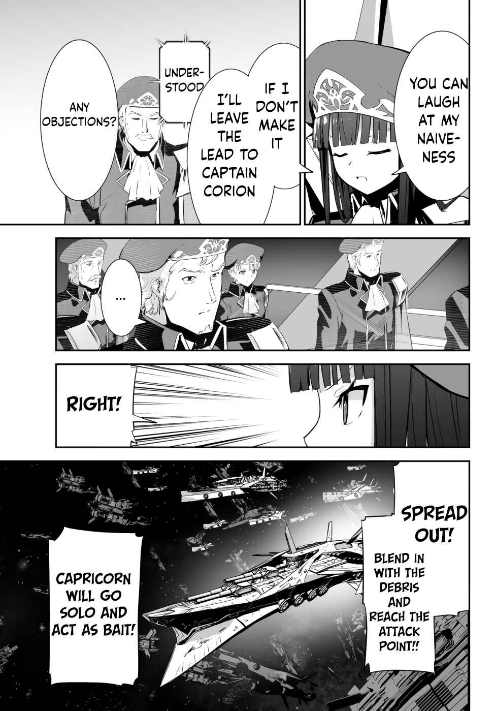 Page 9 Chapter 8 Unparalleled Path - Reincarnated as the AI for a Space Battleship