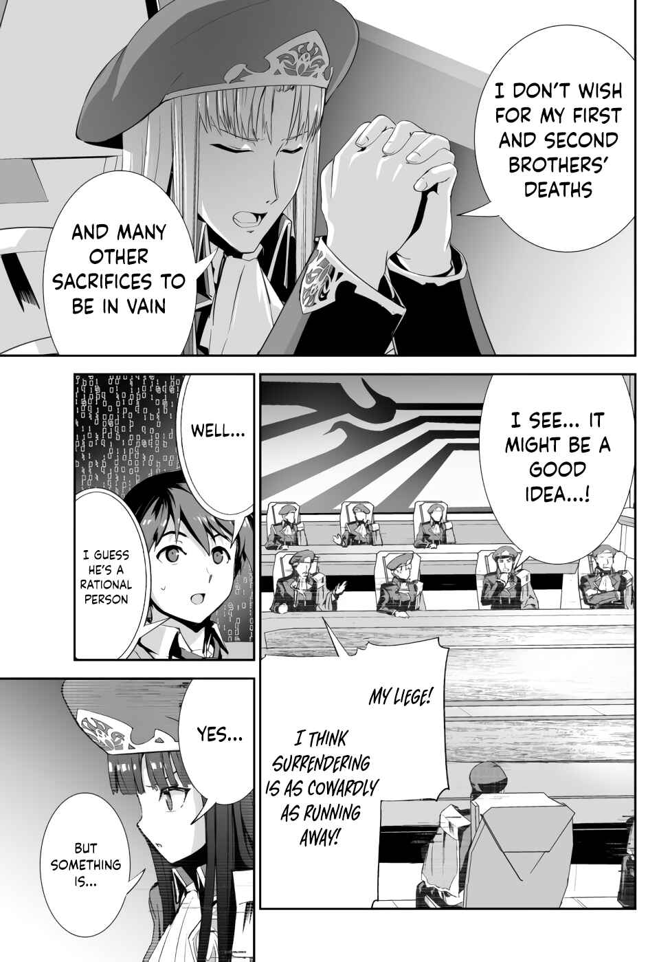 Page 22 Chapter 5 Unparalleled Path - Reincarnated as the AI for a Space Battleship