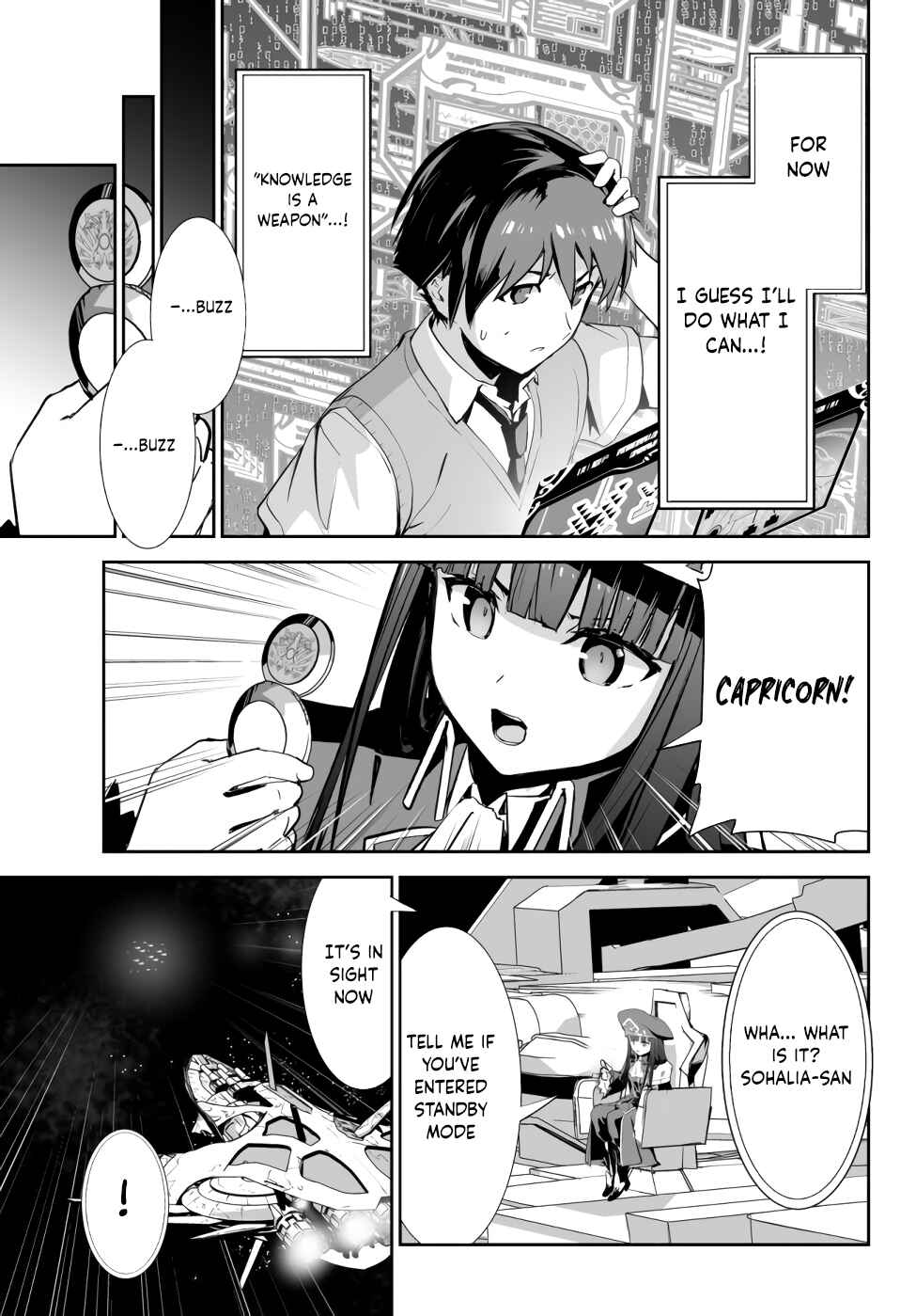 Page 4 Chapter 5 Unparalleled Path - Reincarnated as the AI for a Space Battleship