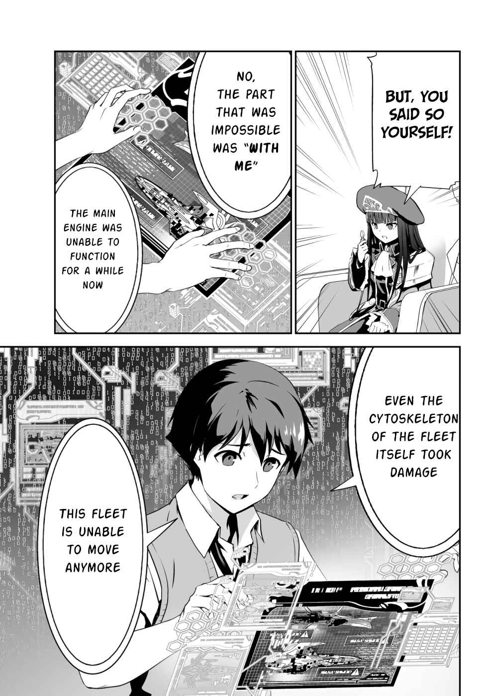 Page 23 Chapter 9 Unparalleled Path - Reincarnated as the AI for a Space Battleship