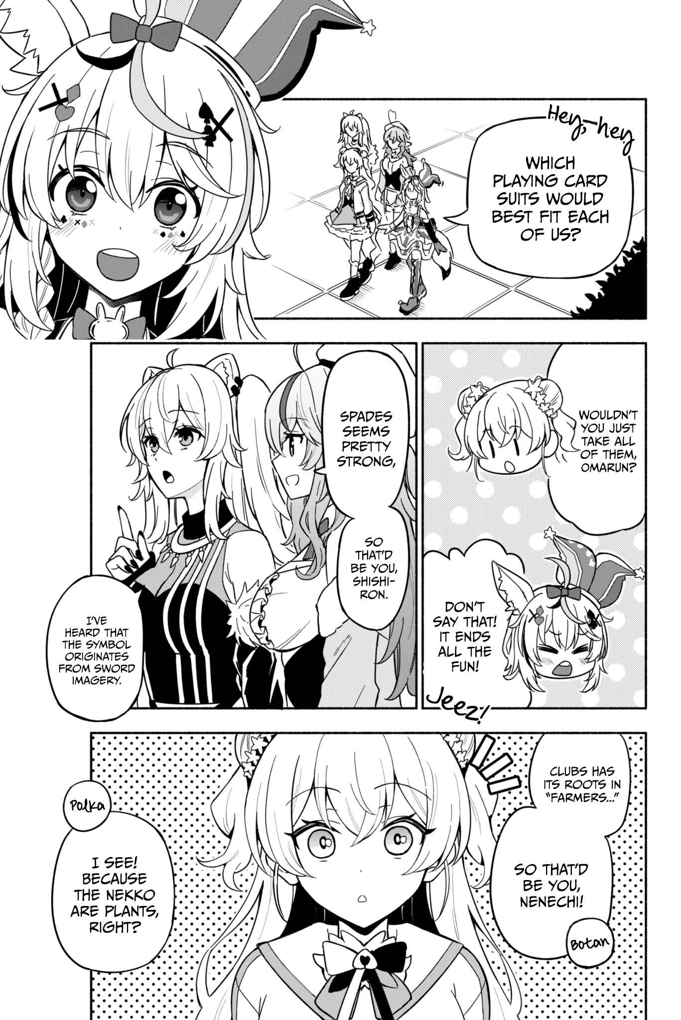 Page 1 Chapter 50 Hololive - Matsubara Tsuyoshis Twitter Shorts