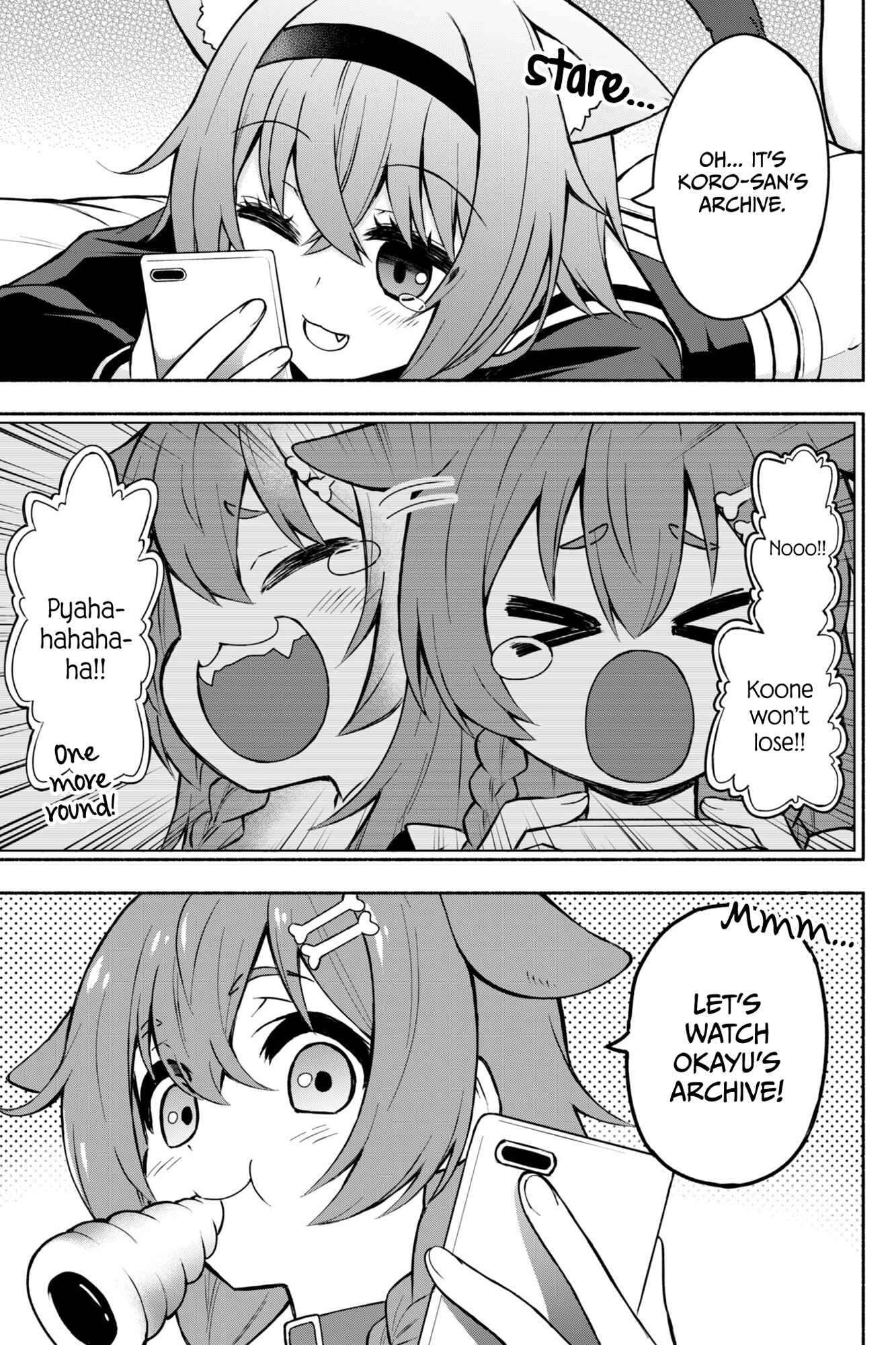 Page 1 Chapter 13 Hololive - Matsubara Tsuyoshis Twitter Shorts