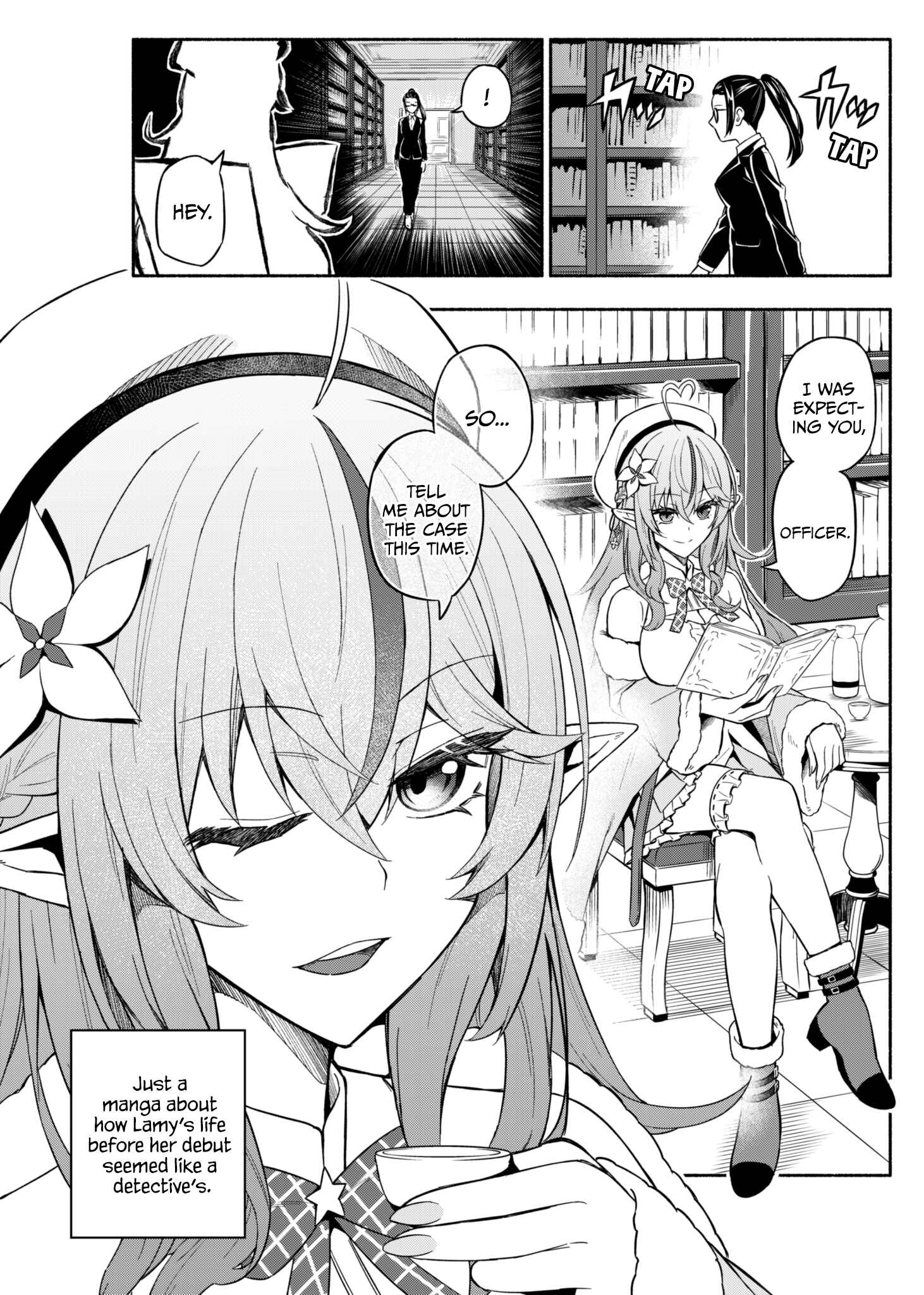 Page 1 Chapter 41 Hololive - Matsubara Tsuyoshis Twitter Shorts