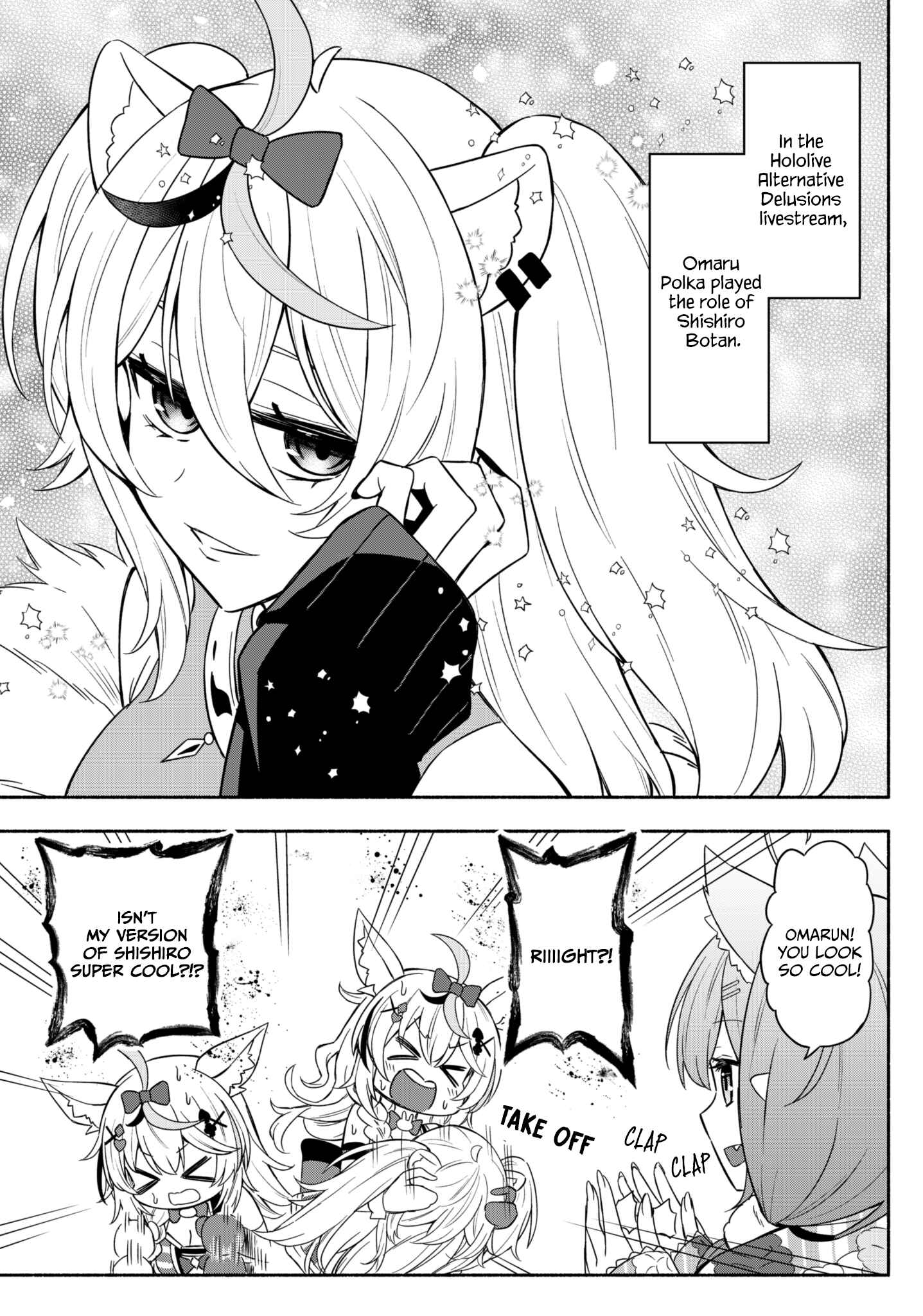 Page 1 Chapter 40 Hololive - Matsubara Tsuyoshis Twitter Shorts