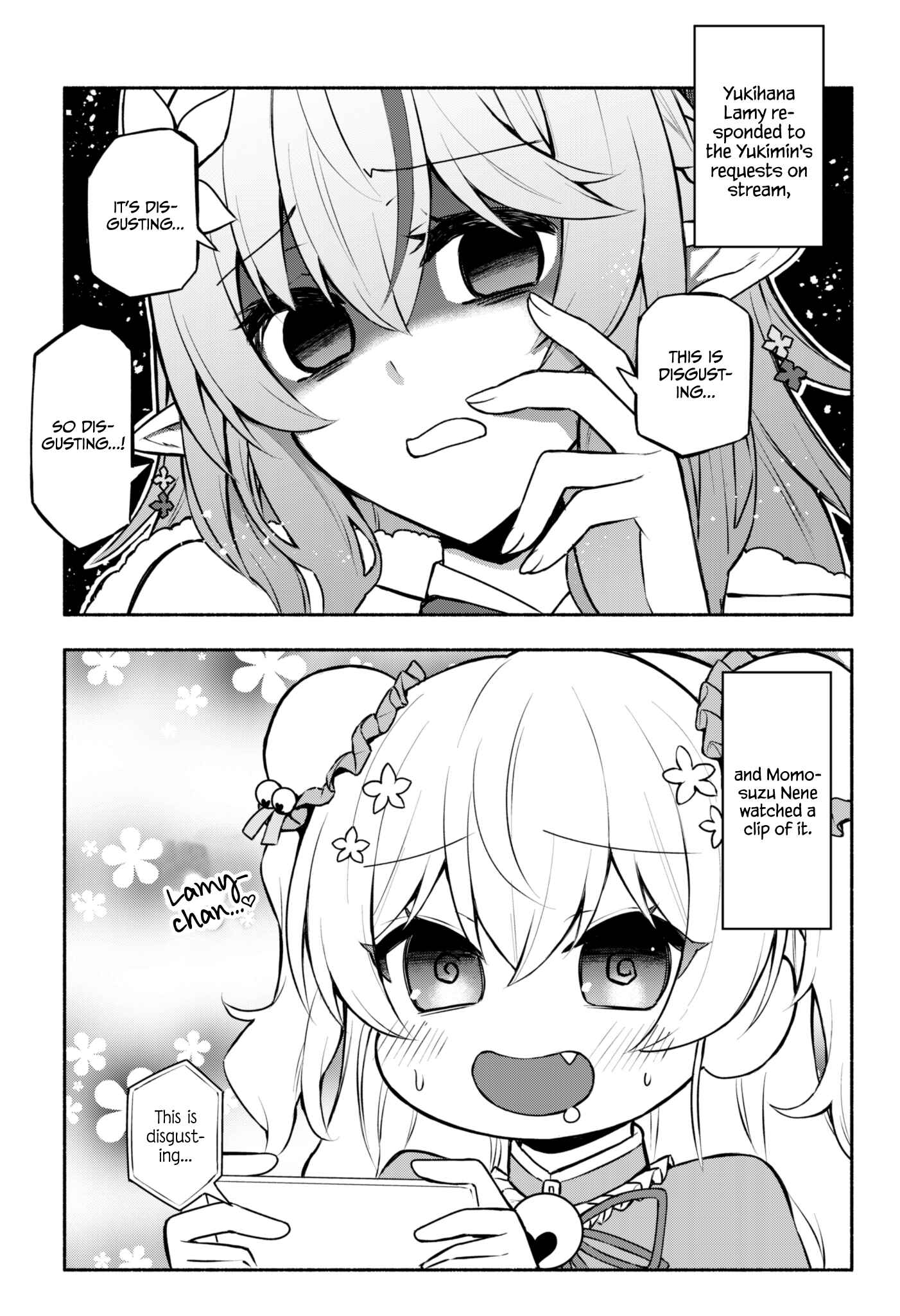 Page 1 Chapter 21 Hololive - Matsubara Tsuyoshis Twitter Shorts