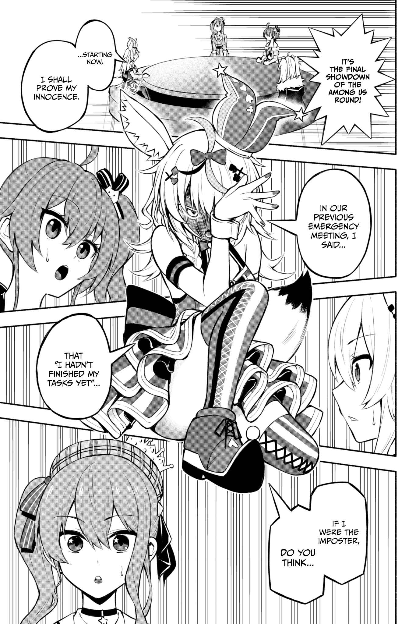 Page 1 Chapter 25 Hololive - Matsubara Tsuyoshis Twitter Shorts
