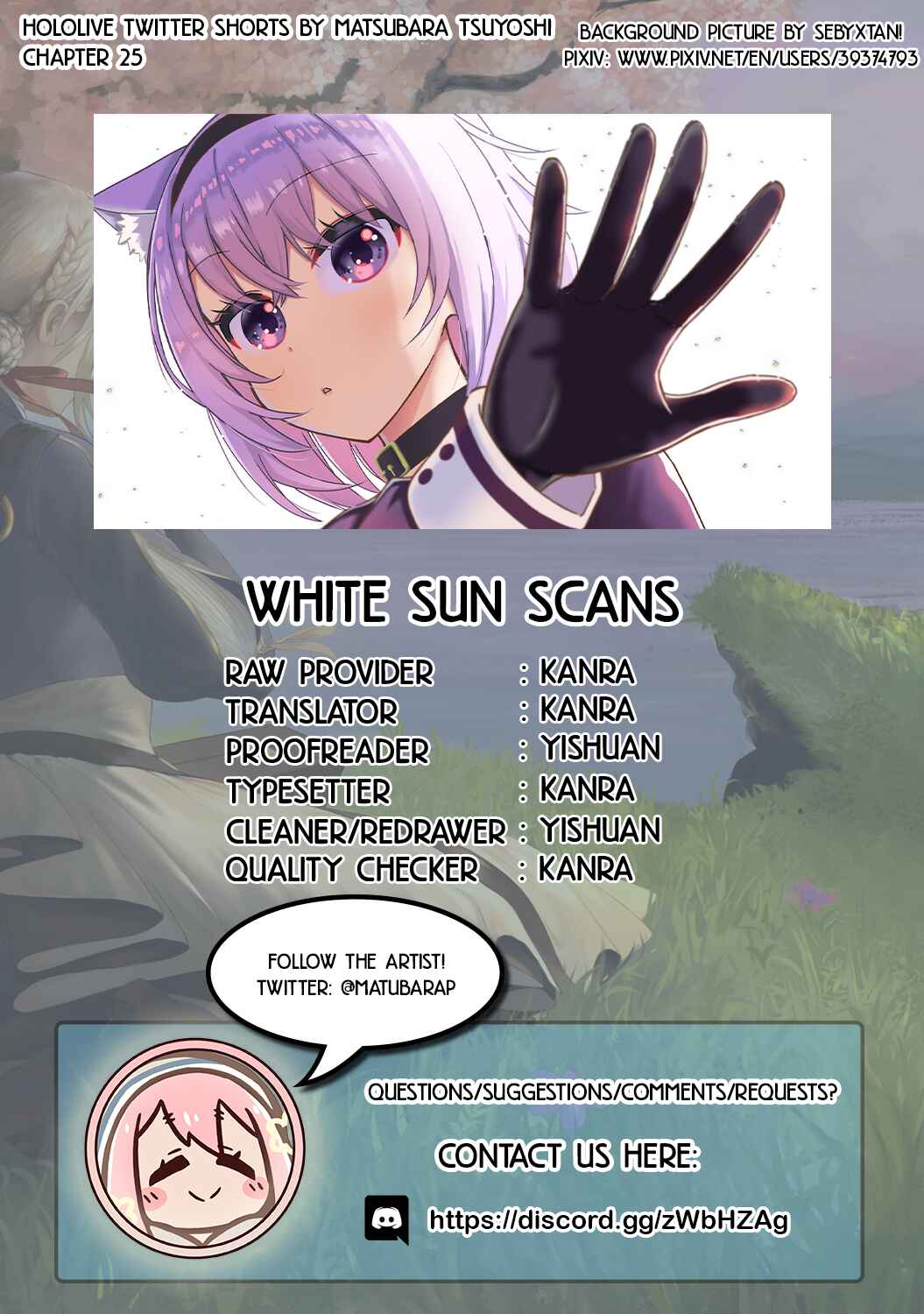 Page 3 Chapter 25 Hololive - Matsubara Tsuyoshis Twitter Shorts