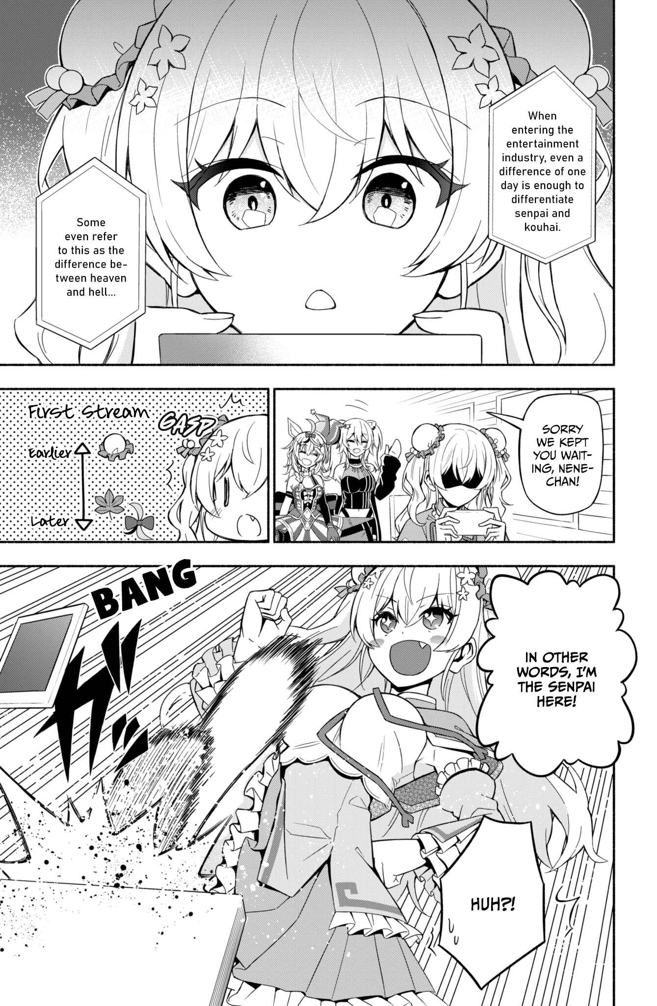 Page 1 Chapter 33 Hololive - Matsubara Tsuyoshis Twitter Shorts