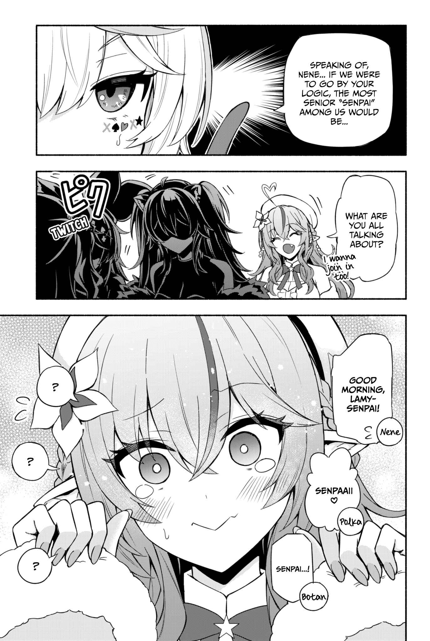 Page 3 Chapter 33 Hololive - Matsubara Tsuyoshis Twitter Shorts