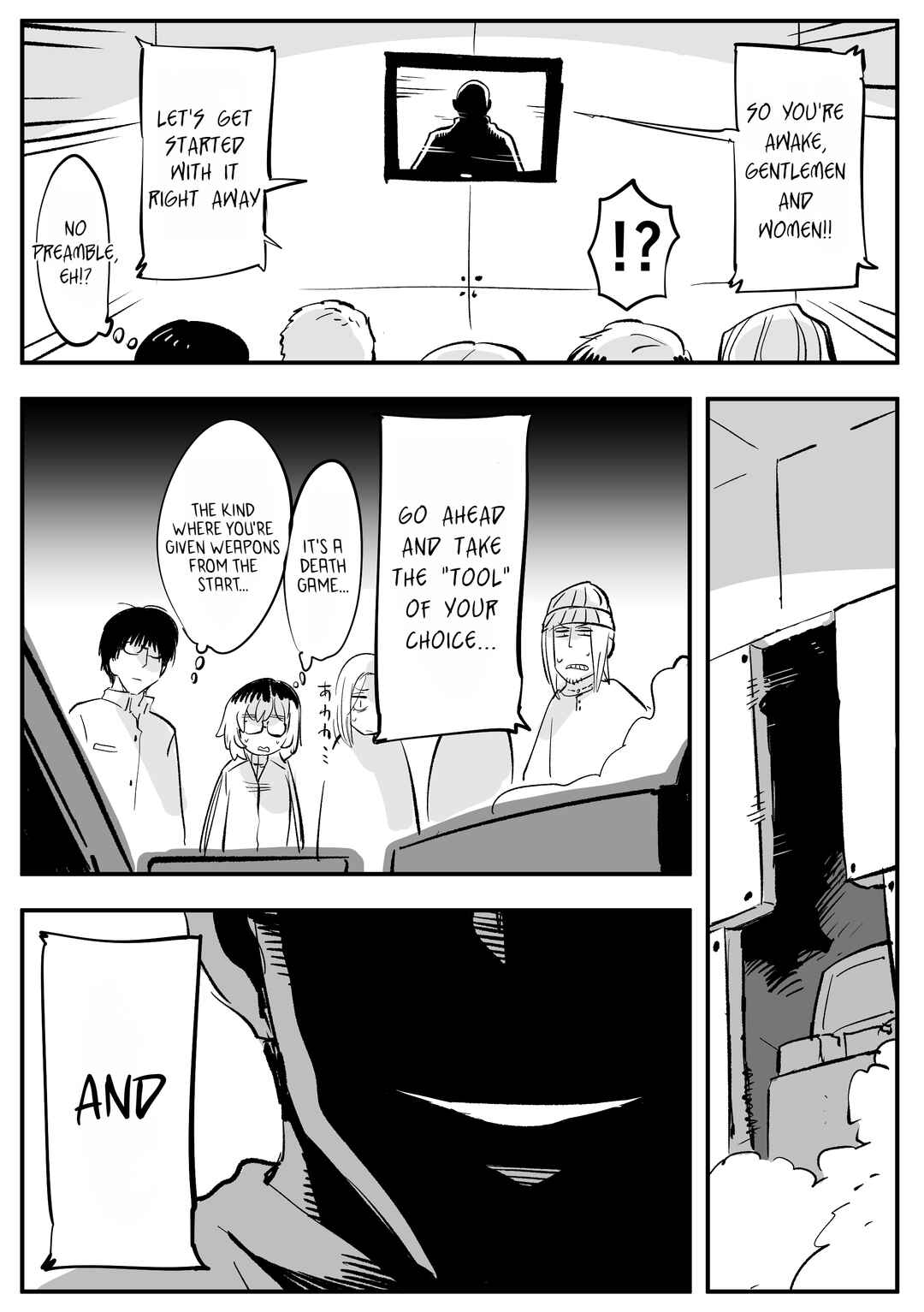 Page 2 Chapter 1 Death Game Begins