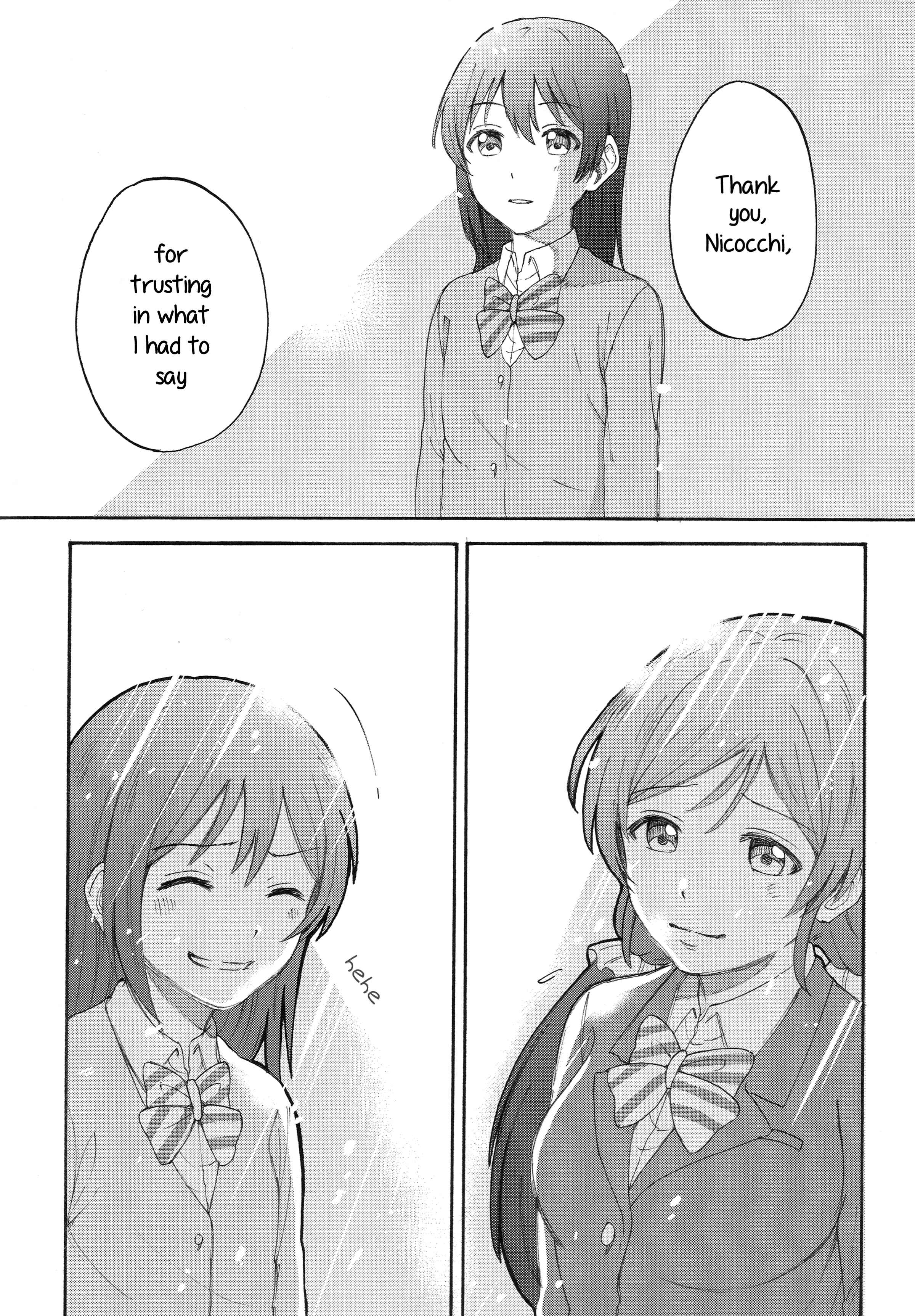 Page 14 Chapter 2.5 Love Live! - Anata to Akushu (Doujinshi)