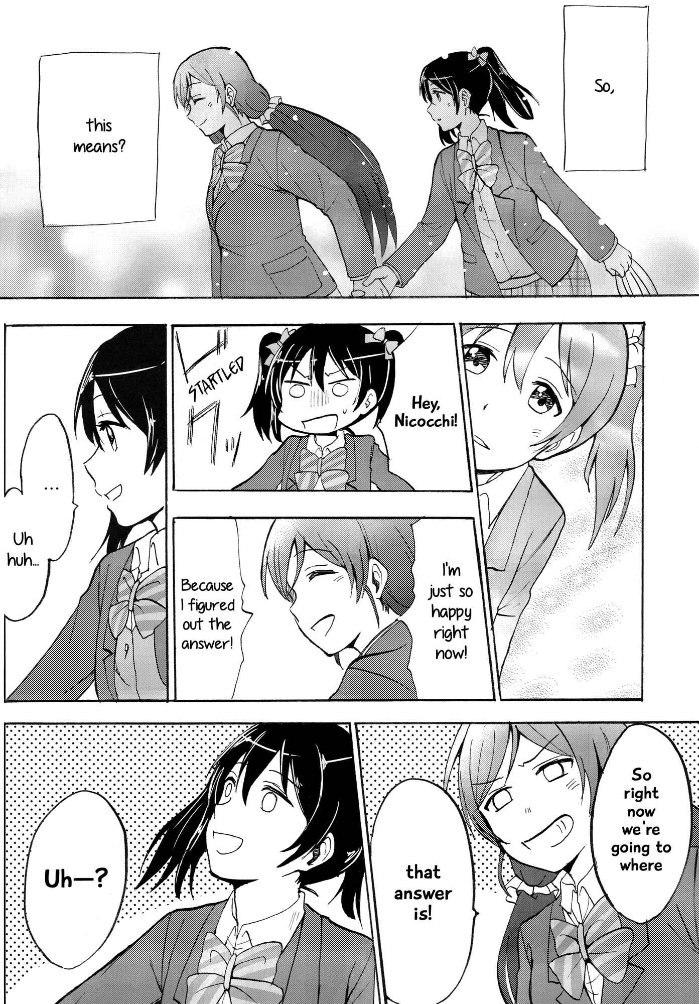 Page 32 Chapter 1 Love Live! - Anata to Akushu (Doujinshi)