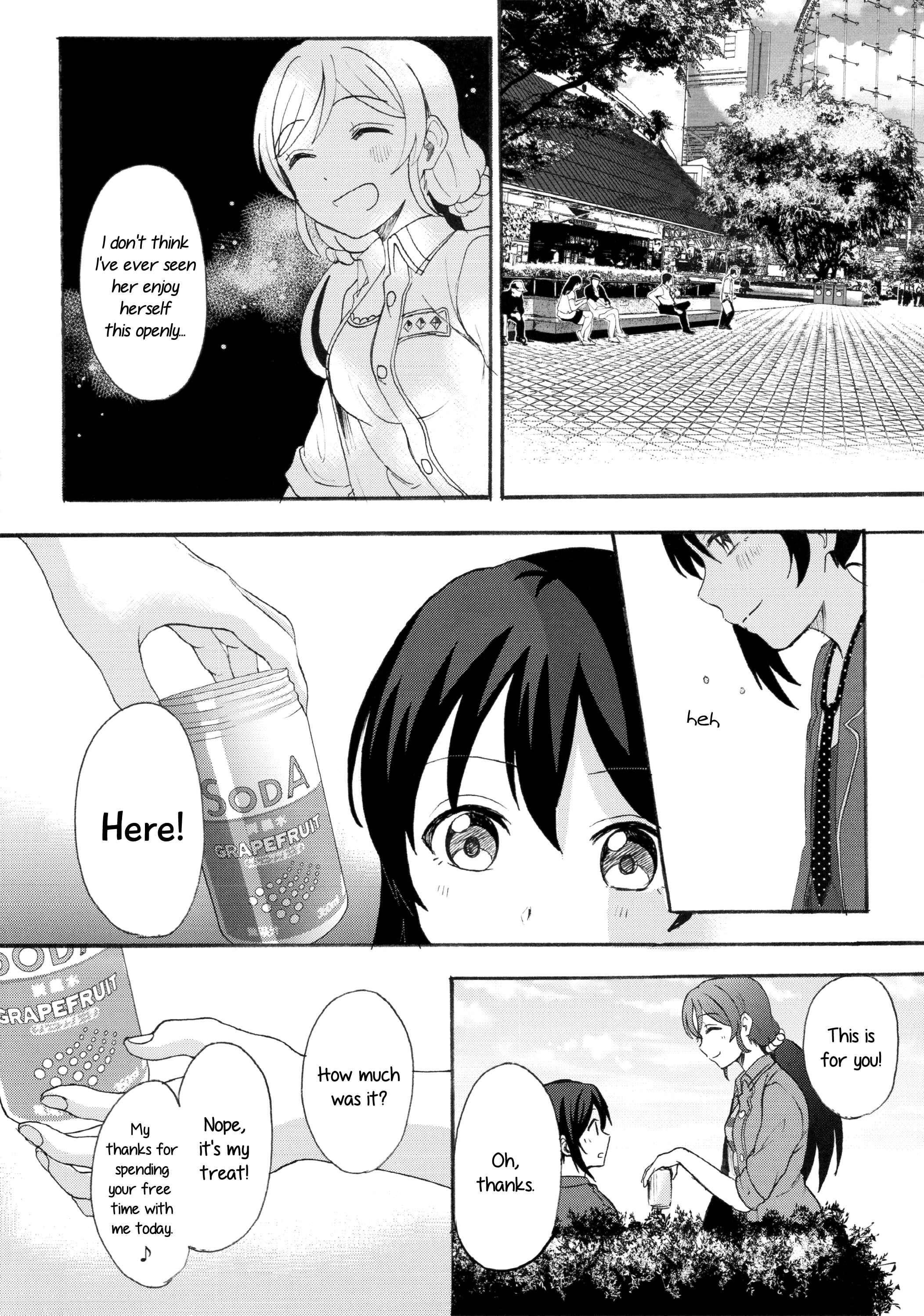 Page 1 Chapter 3.5 Love Live! - Anata to Akushu (Doujinshi)
