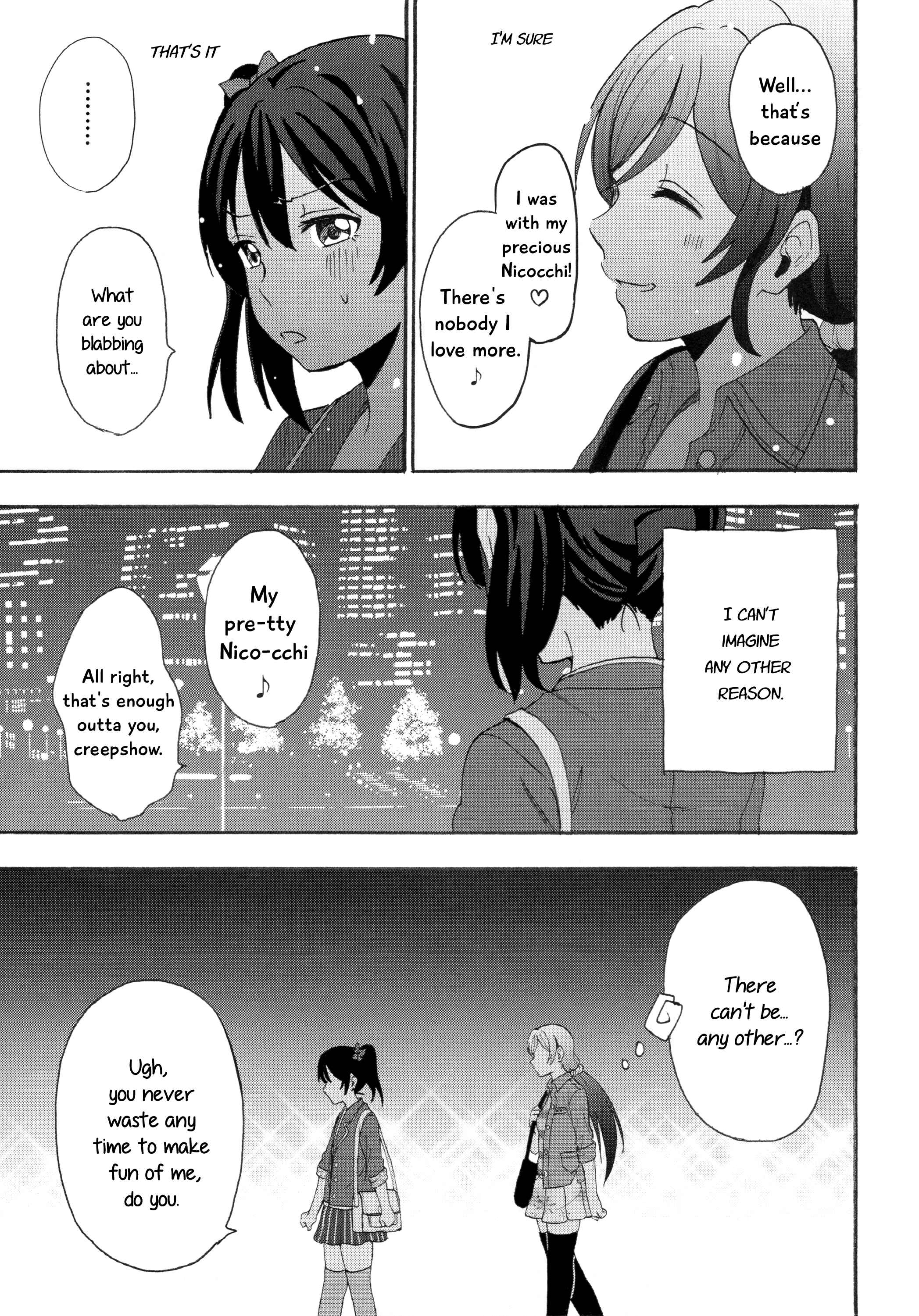 Page 20 Chapter 3.5 Love Live! - Anata to Akushu (Doujinshi)