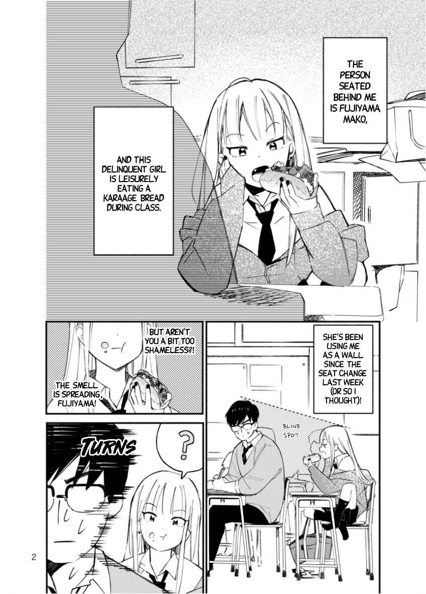 Page 2 Chapter Unknown_faf2 A Story About A Gyaru Behind His Seat Who Keeps Touching His Back