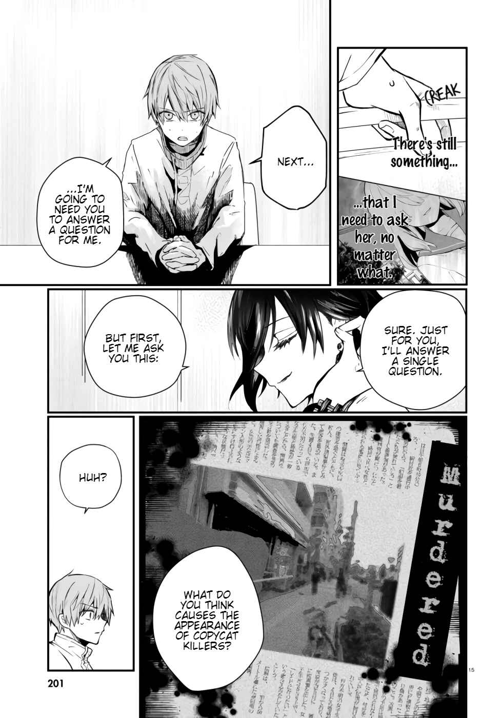 Page 14 Chapter 2 Murdist: Shikeishuu Kazami Tazuru
