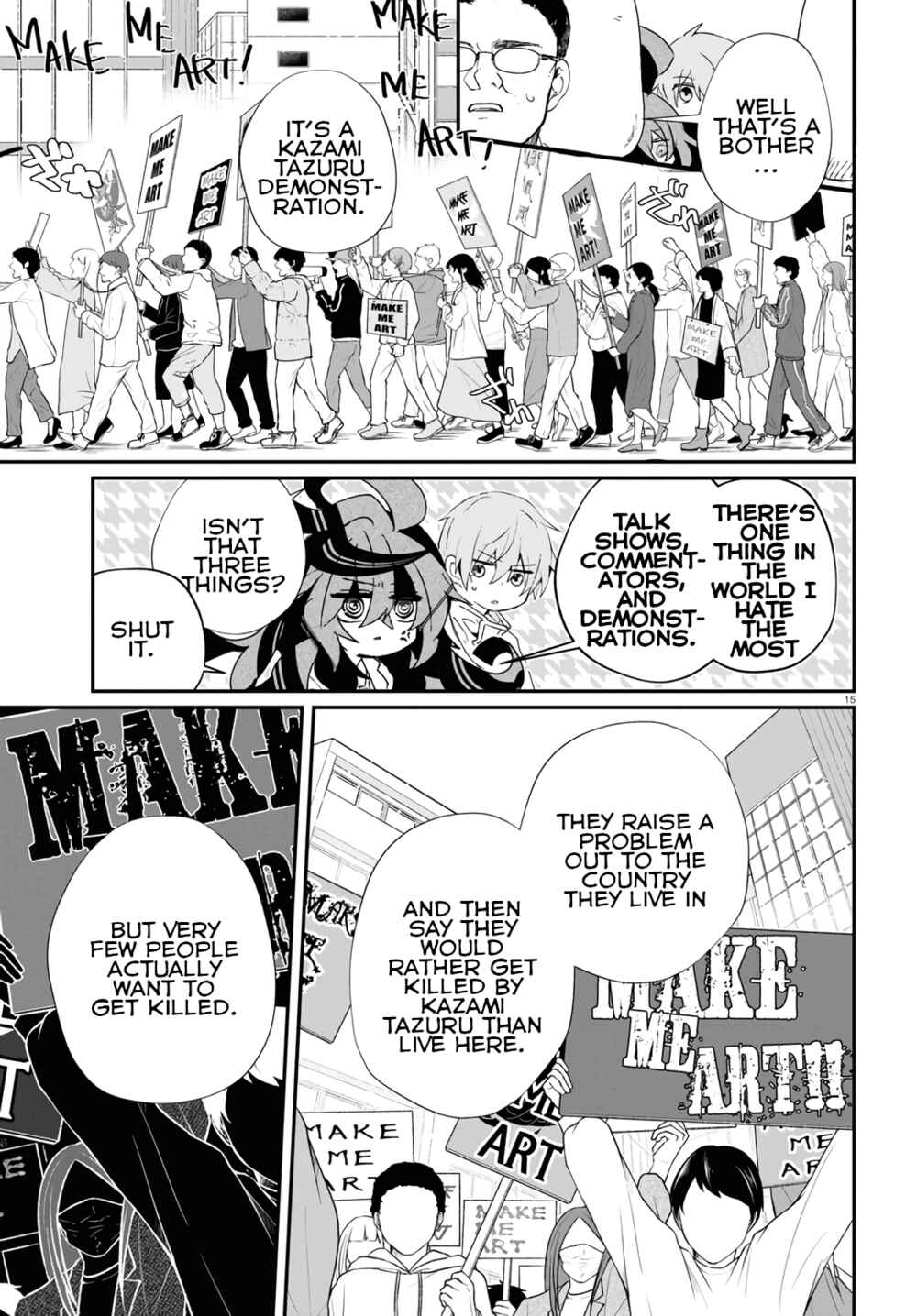 Page 15 Chapter 14 Murdist: Shikeishuu Kazami Tazuru