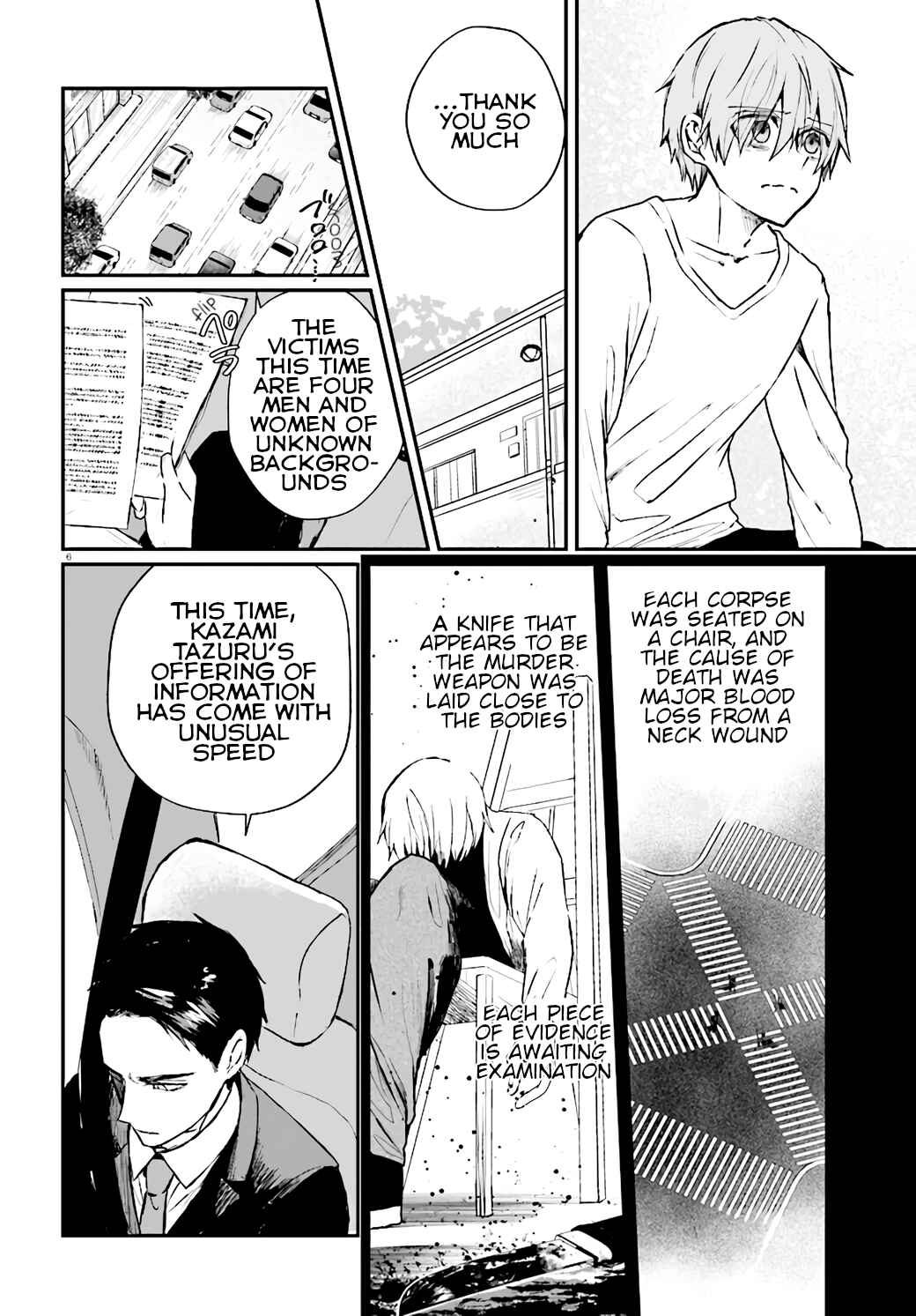 Page 6 Chapter 6 Murdist: Shikeishuu Kazami Tazuru