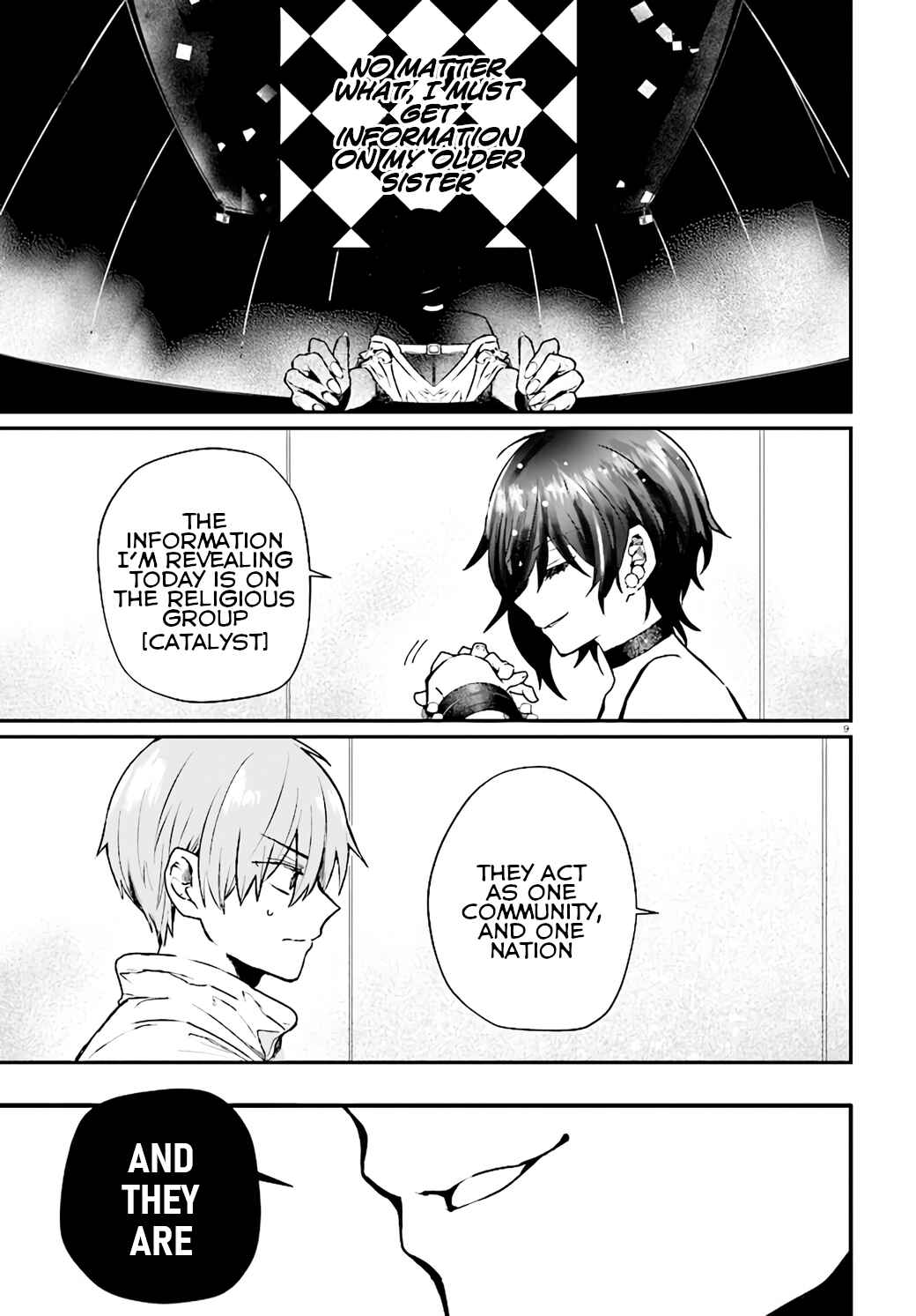 Page 9 Chapter 10 Murdist: Shikeishuu Kazami Tazuru