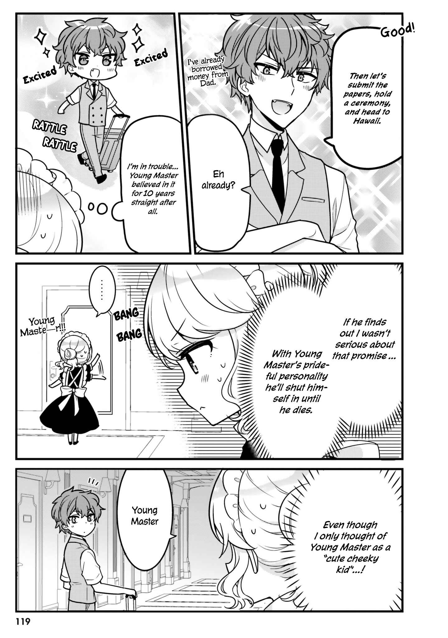 Page 3 Chapter 10 Tekito na Maid no Oneesan & Erasou de Ichizu na Botchan